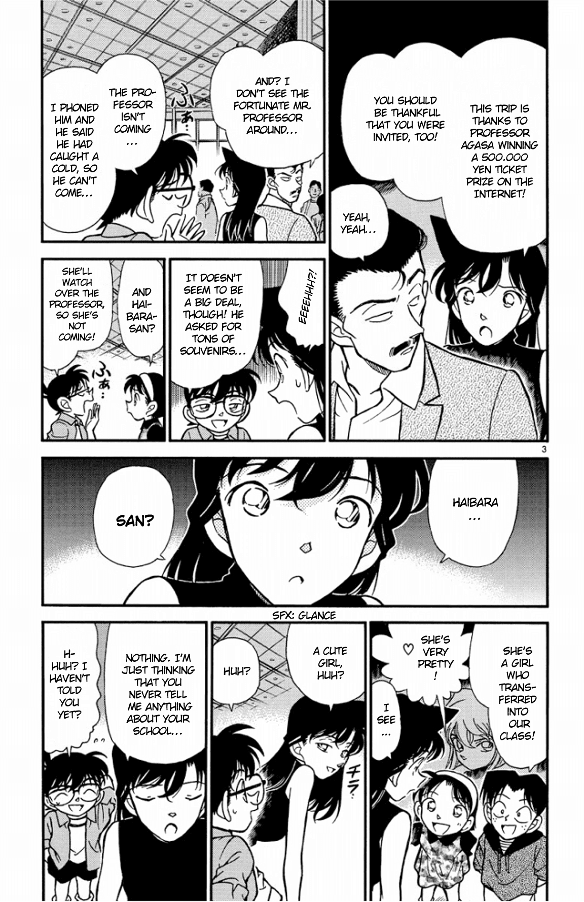 Detective Conan Chapter 204 page 4 - Chapter 204: The First Greeting