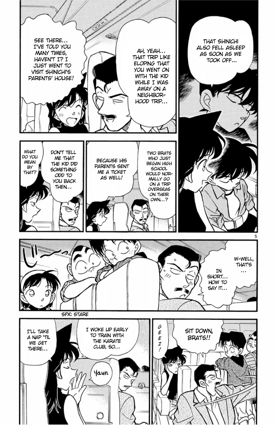 Detective Conan Chapter 204 page 6 - Chapter 204: The First Greeting