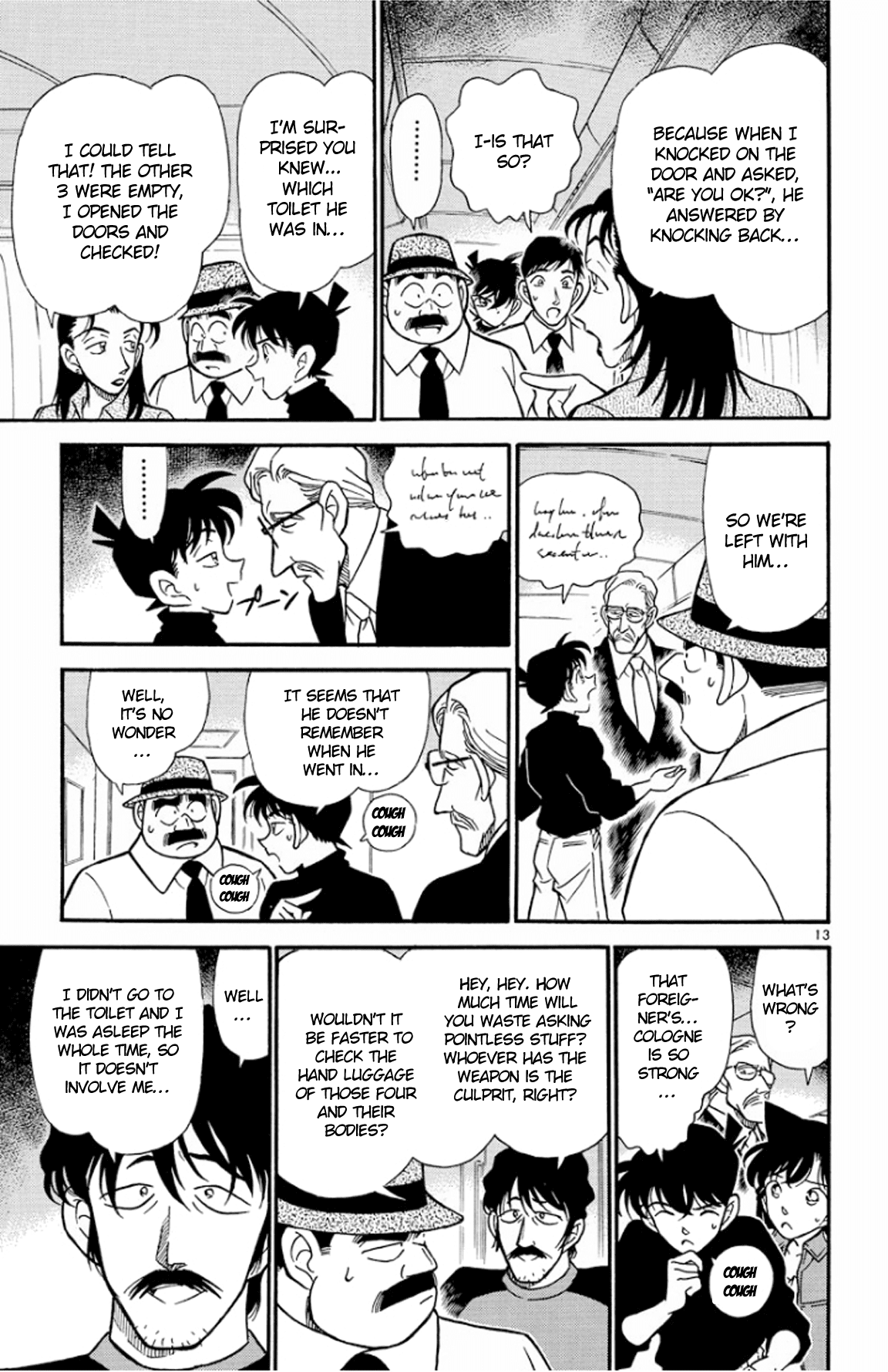 Detective Conan Chapter 205 page 14 - Chapter 205: The Locked Room in the Sky