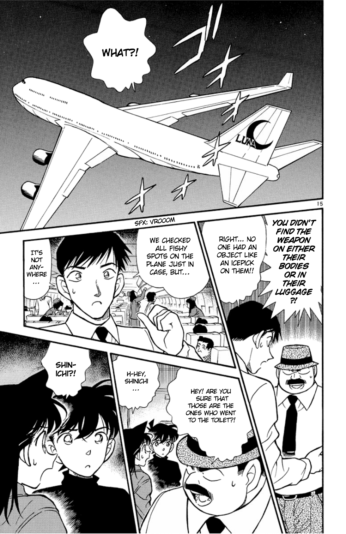 Detective Conan Chapter 205 page 16 - Chapter 205: The Locked Room in the Sky