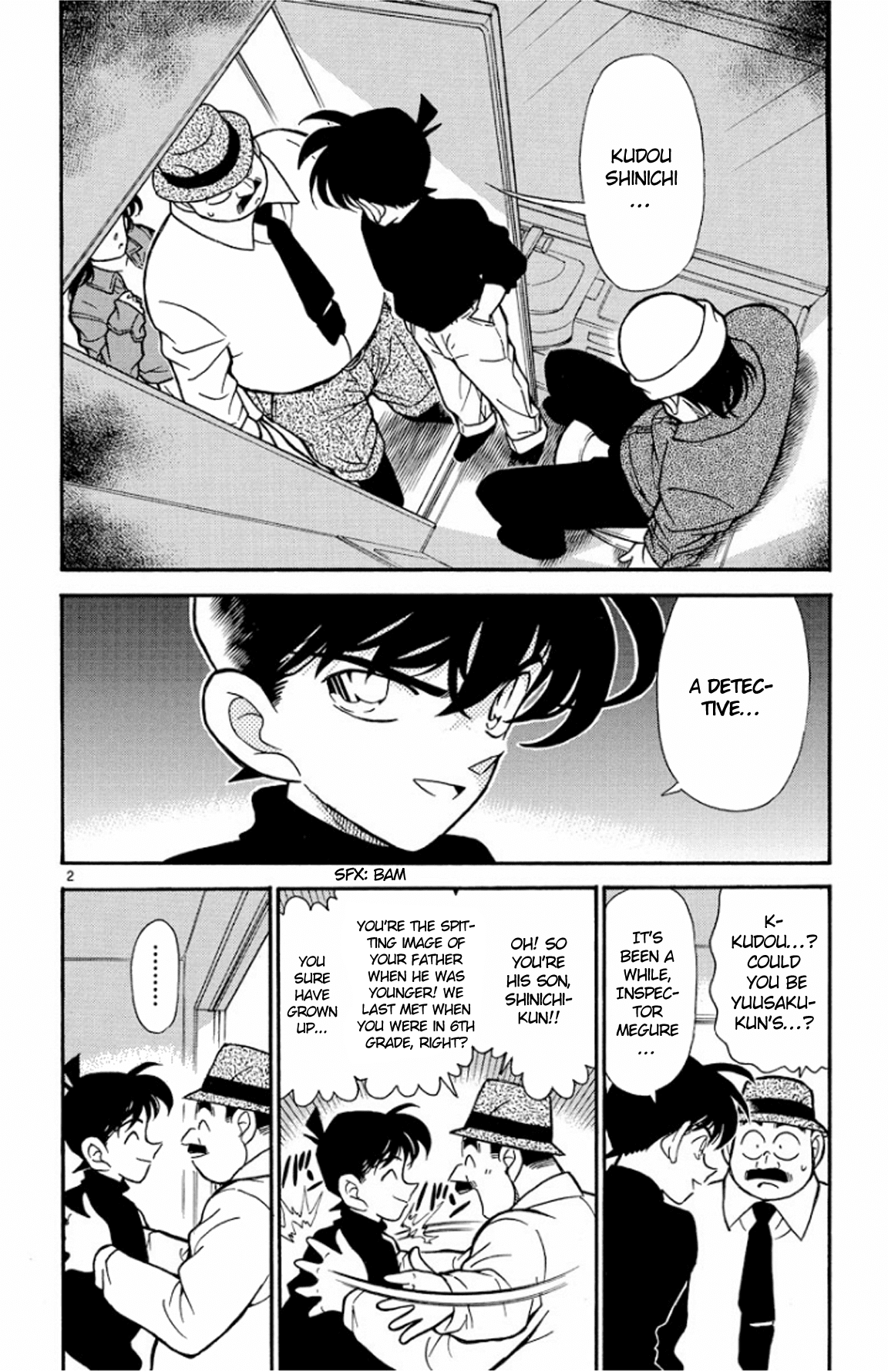 Detective Conan Chapter 205 page 3 - Chapter 205: The Locked Room in the Sky