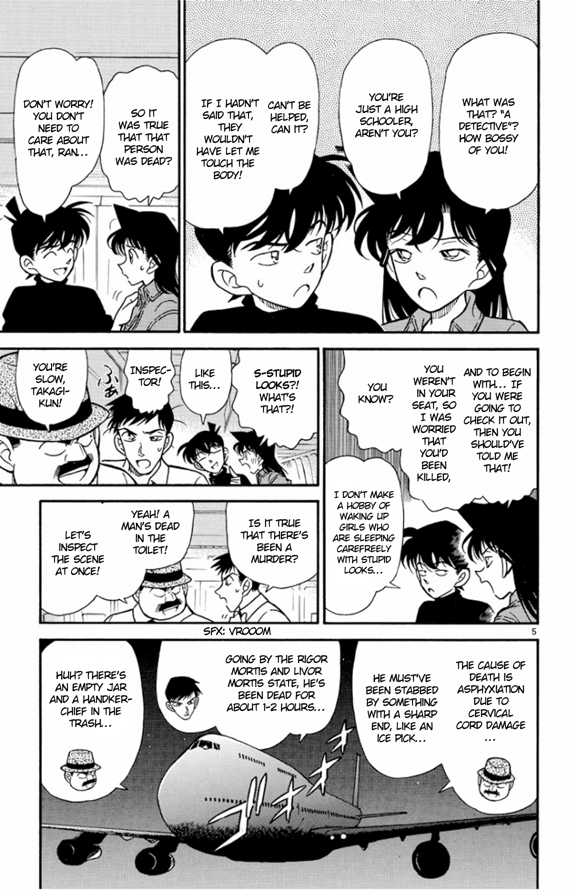 Detective Conan Chapter 205 page 6 - Chapter 205: The Locked Room in the Sky