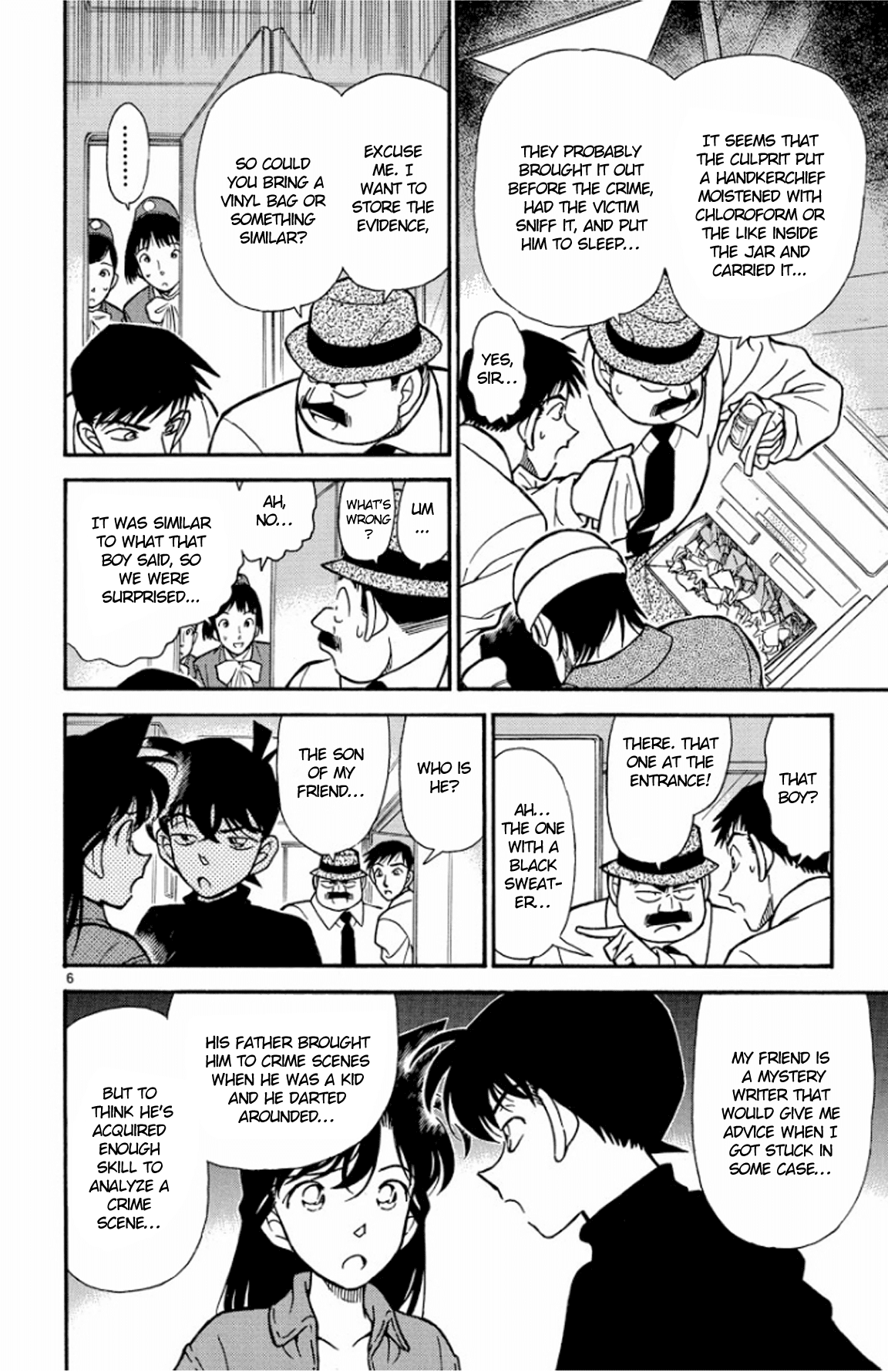 Detective Conan Chapter 205 page 7 - Chapter 205: The Locked Room in the Sky
