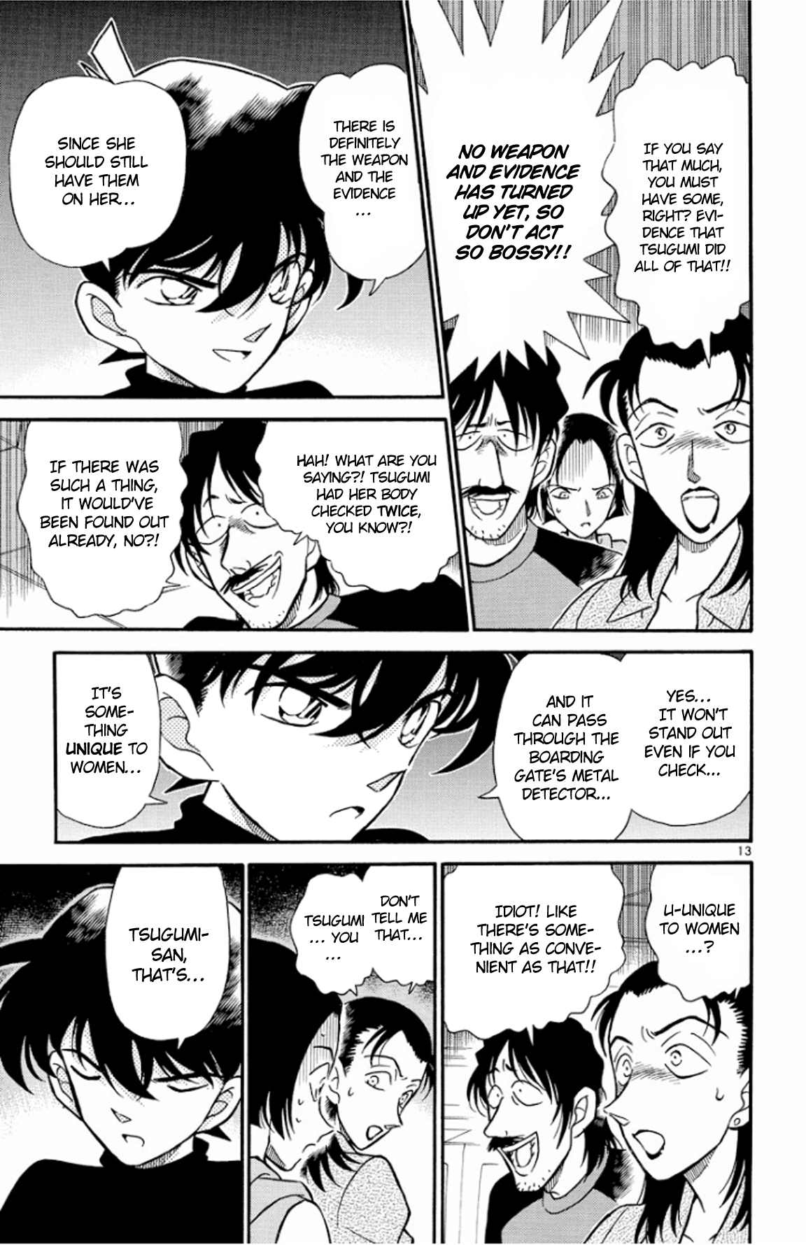 Detective Conan Chapter 207 page 14 - Chapter 207: Hiding It in the Heart