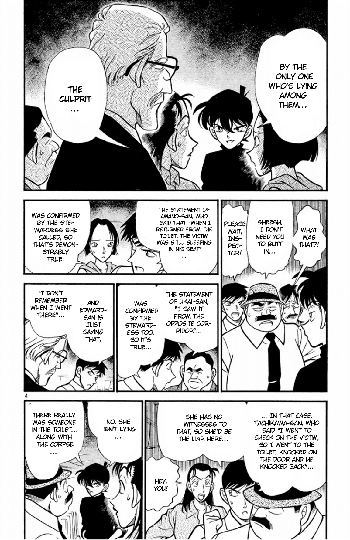 Detective Conan Chapter 207 page 5 - Chapter 207: Hiding It in the Heart