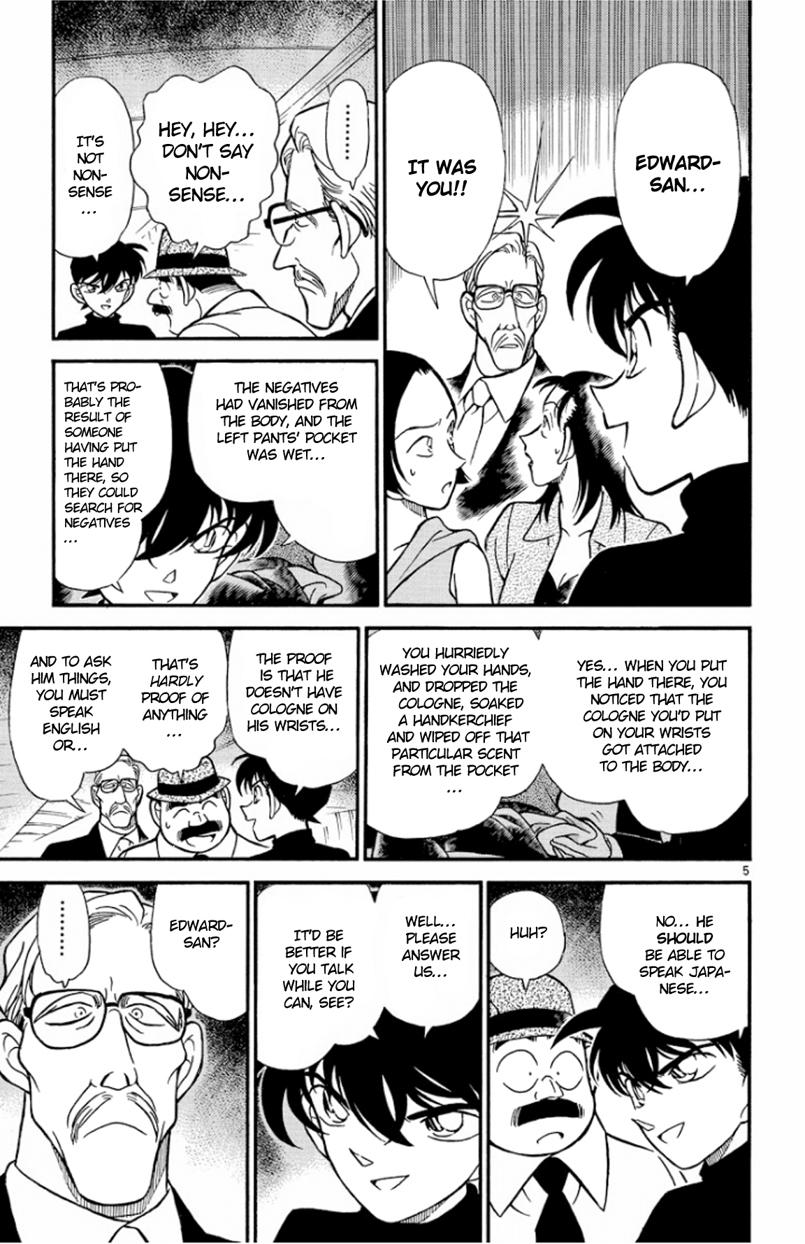 Detective Conan Chapter 207 page 6 - Chapter 207: Hiding It in the Heart