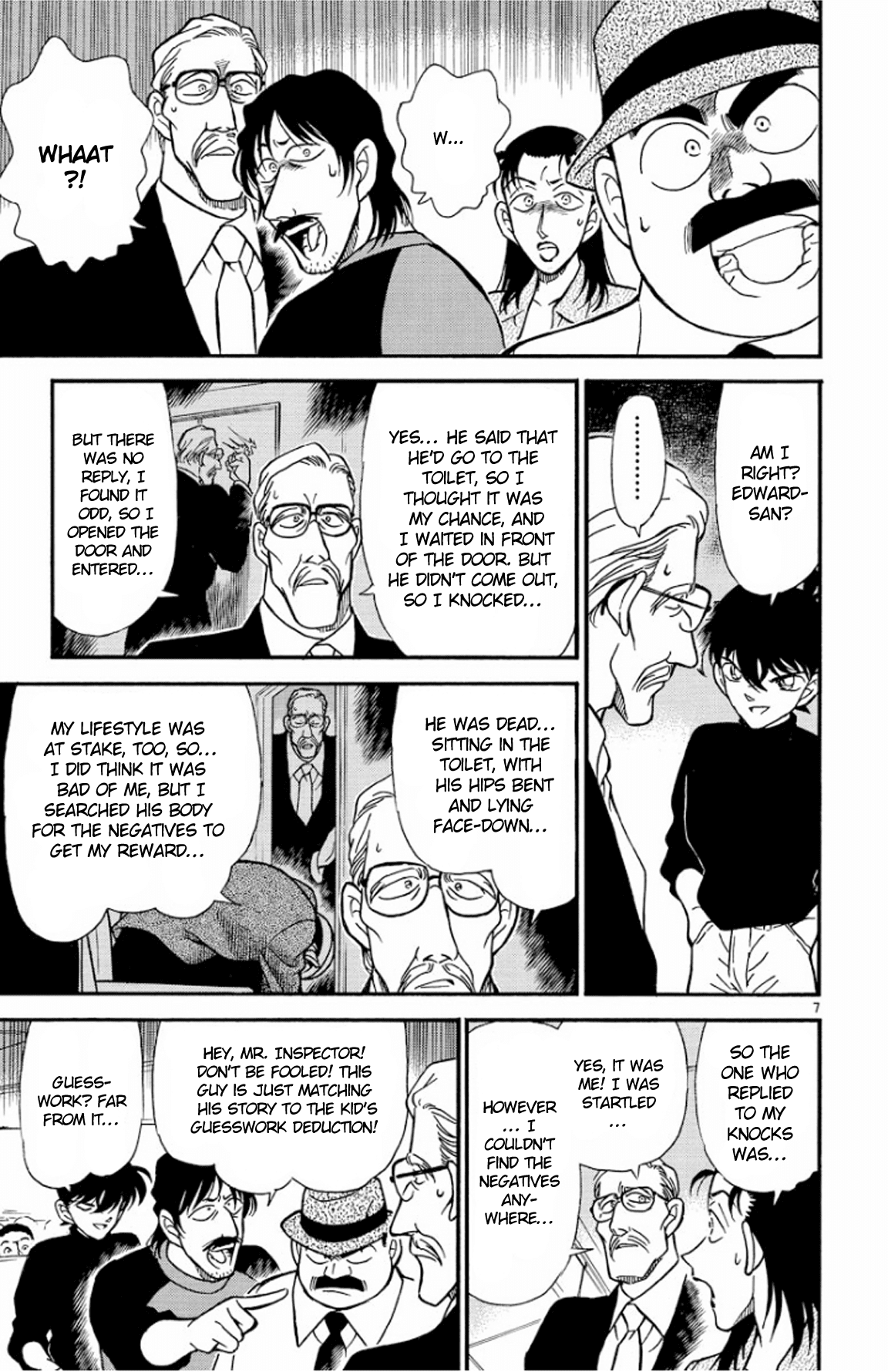 Detective Conan Chapter 207 page 8 - Chapter 207: Hiding It in the Heart