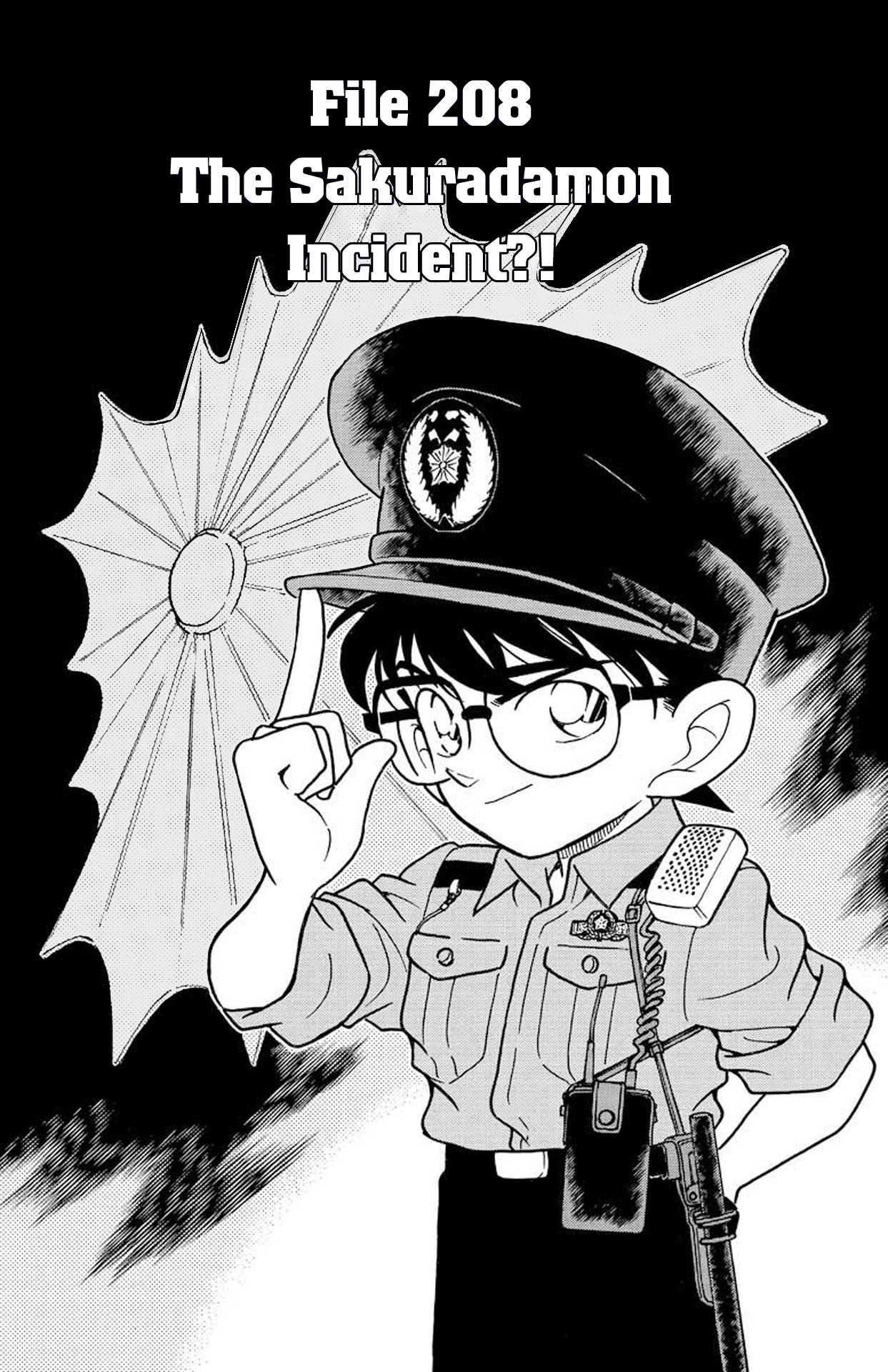 Detective Conan Chapter 208 page 2 - Chapter 208: The Sakuradamon Incident?!