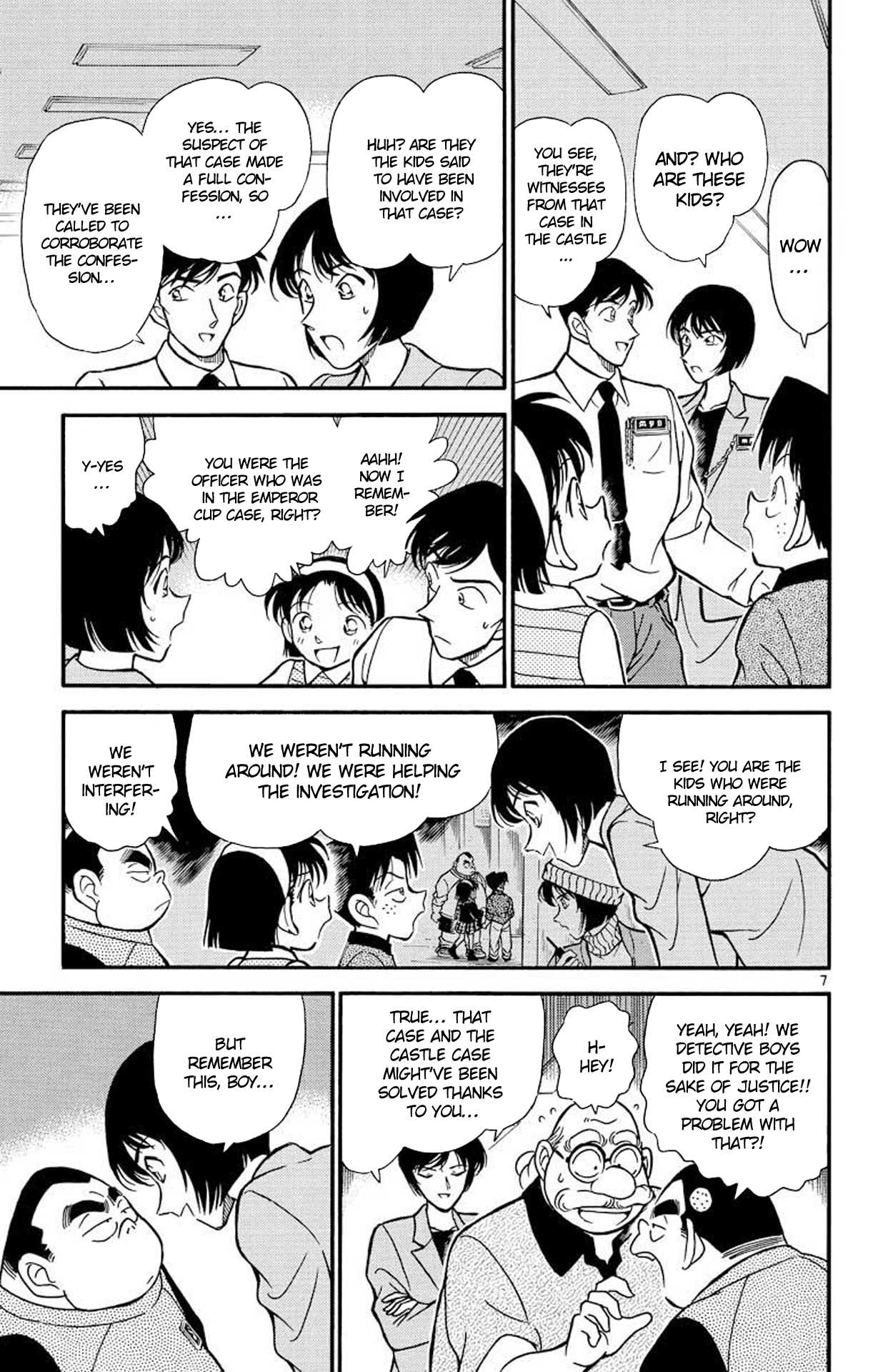 Detective Conan Chapter 208 page 8 - Chapter 208: The Sakuradamon Incident?!