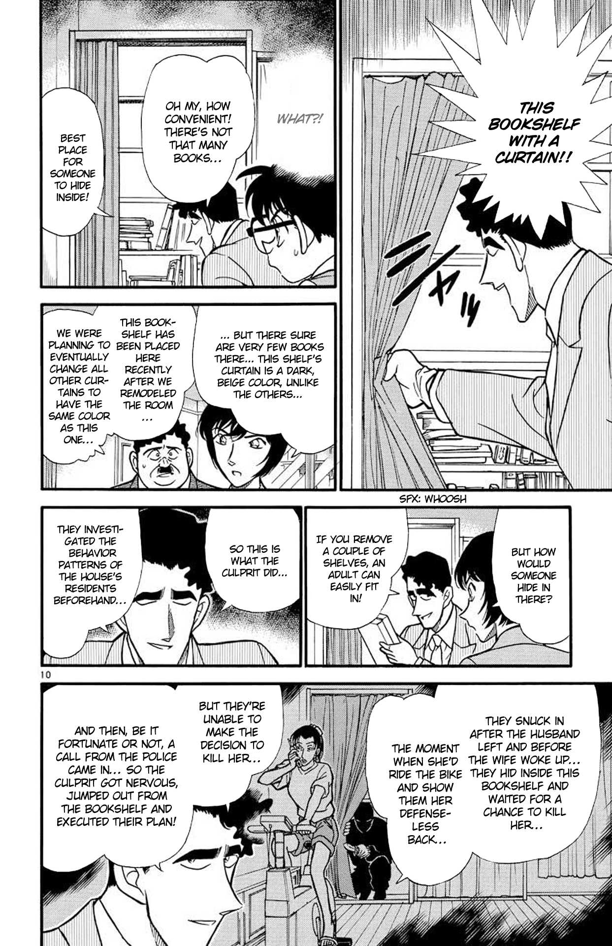 Detective Conan Chapter 209 page 11 - Chapter 209: The Inspector's Deduction