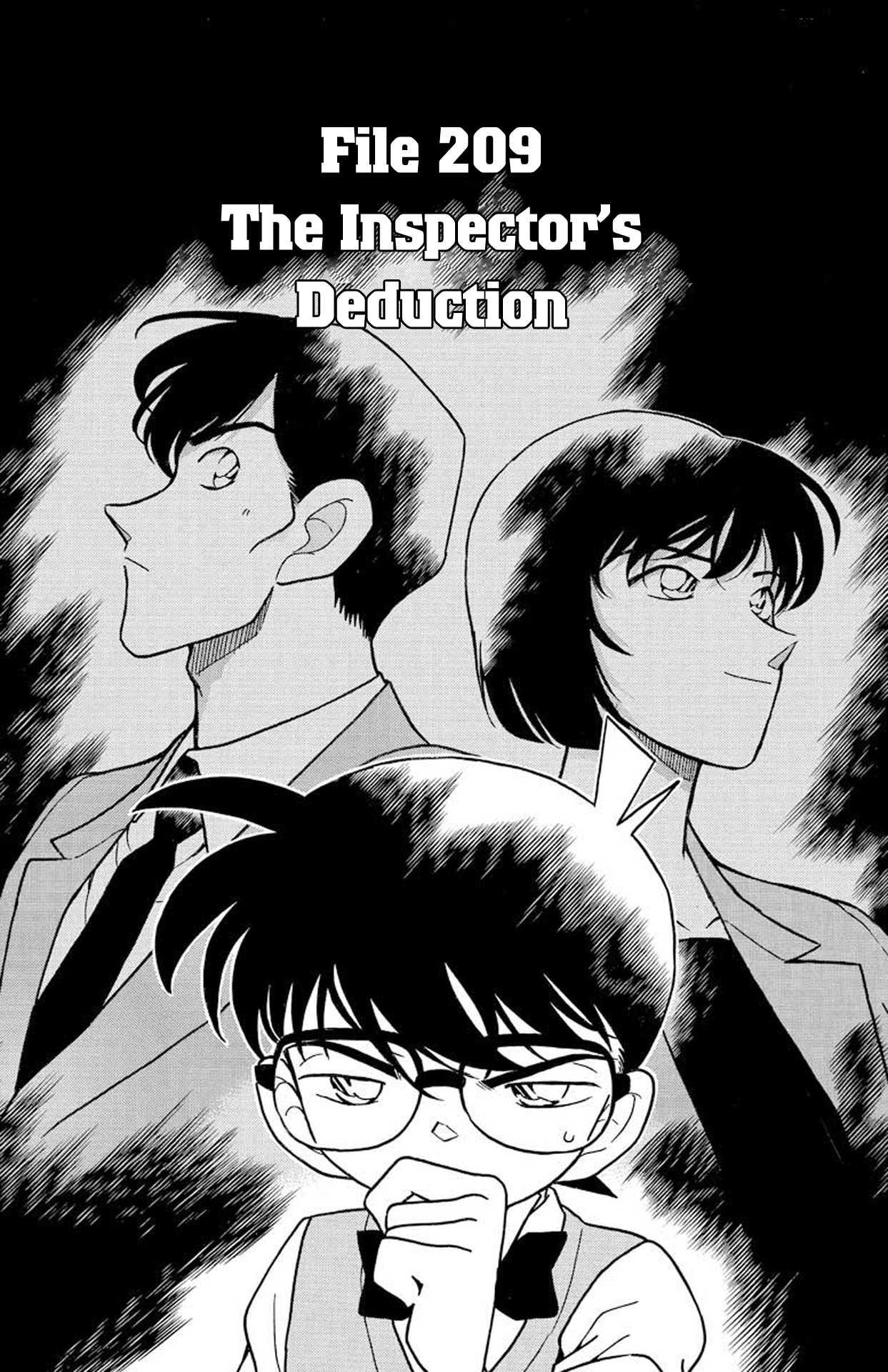 Detective Conan Chapter 209 page 2 - Chapter 209: The Inspector's Deduction