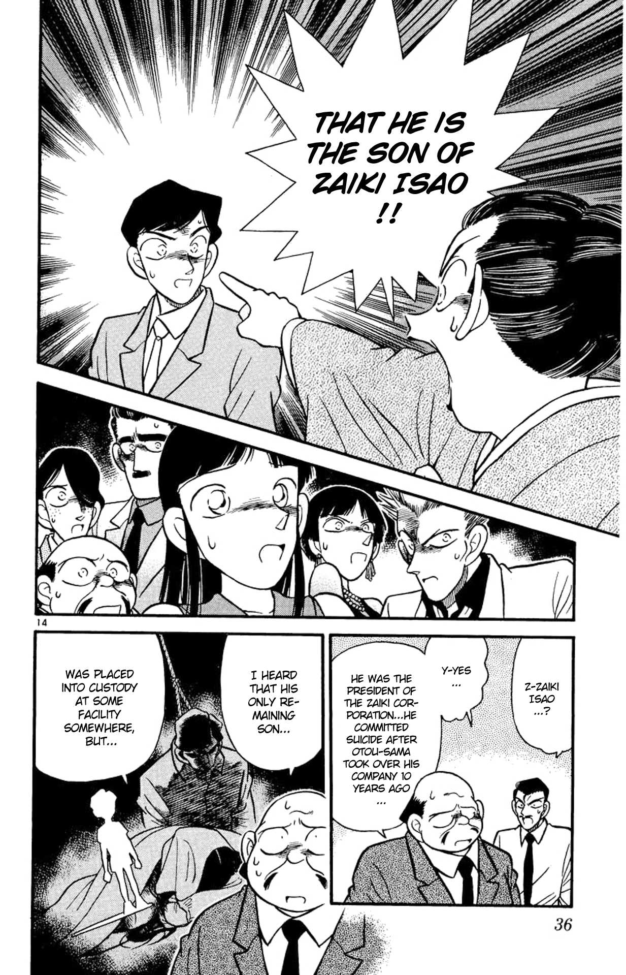 Detective Conan Chapter 21 page 15 - Chapter 21: The Secret of the Impenetrable Room