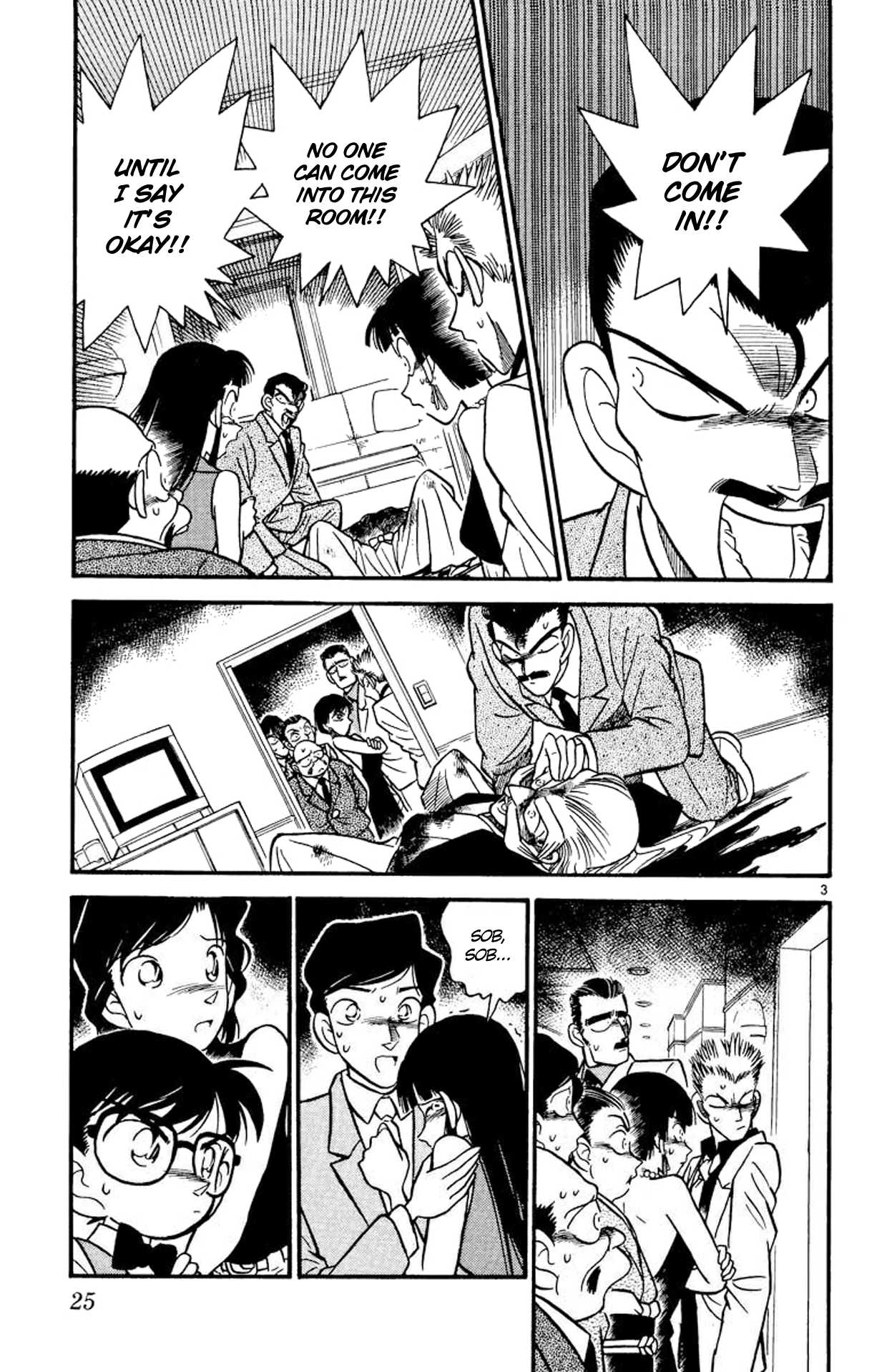 Detective Conan Chapter 21 page 4 - Chapter 21: The Secret of the Impenetrable Room