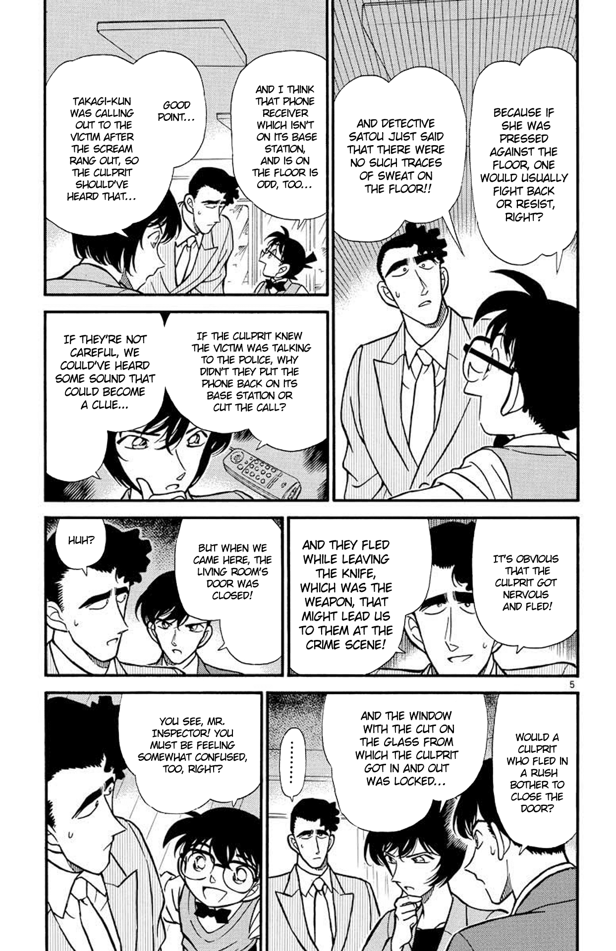 Detective Conan Chapter 210 page 6 - Chapter 210: An Unexpected Rival