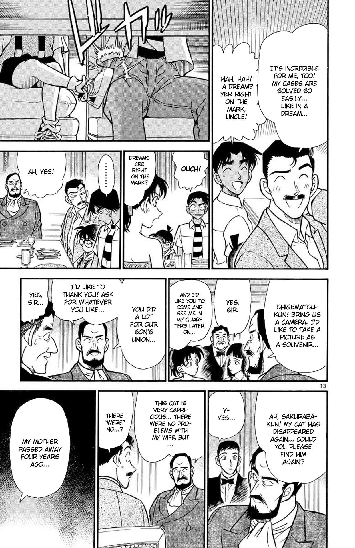 Detective Conan Chapter 211 page 14 - Chapter 211: A Nice Day in Tokyo