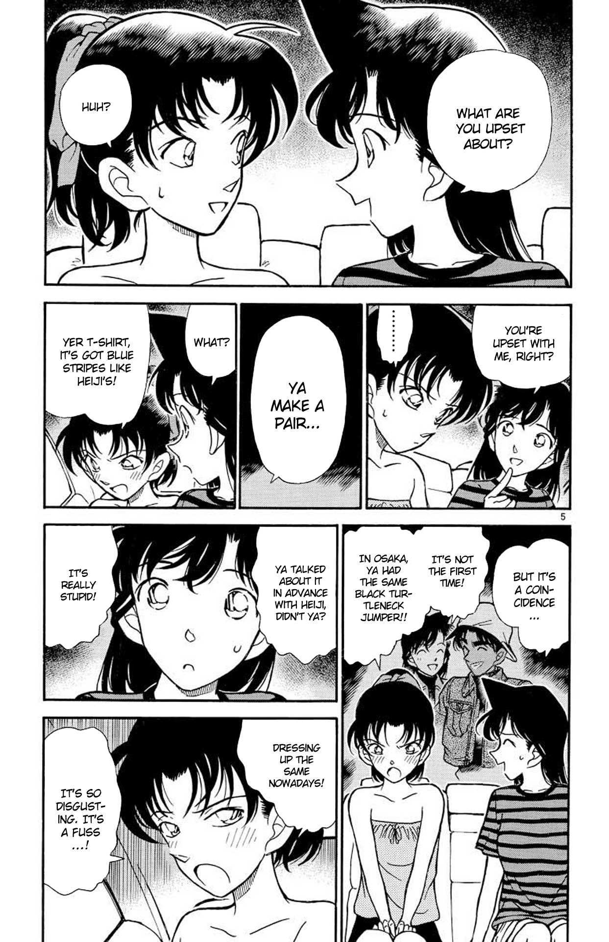 Detective Conan Chapter 211 page 6 - Chapter 211: A Nice Day in Tokyo