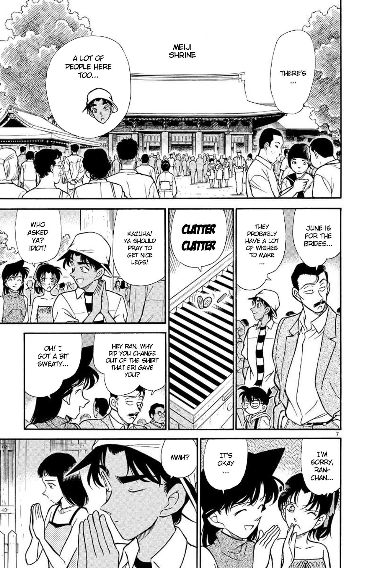 Detective Conan Chapter 211 page 8 - Chapter 211: A Nice Day in Tokyo