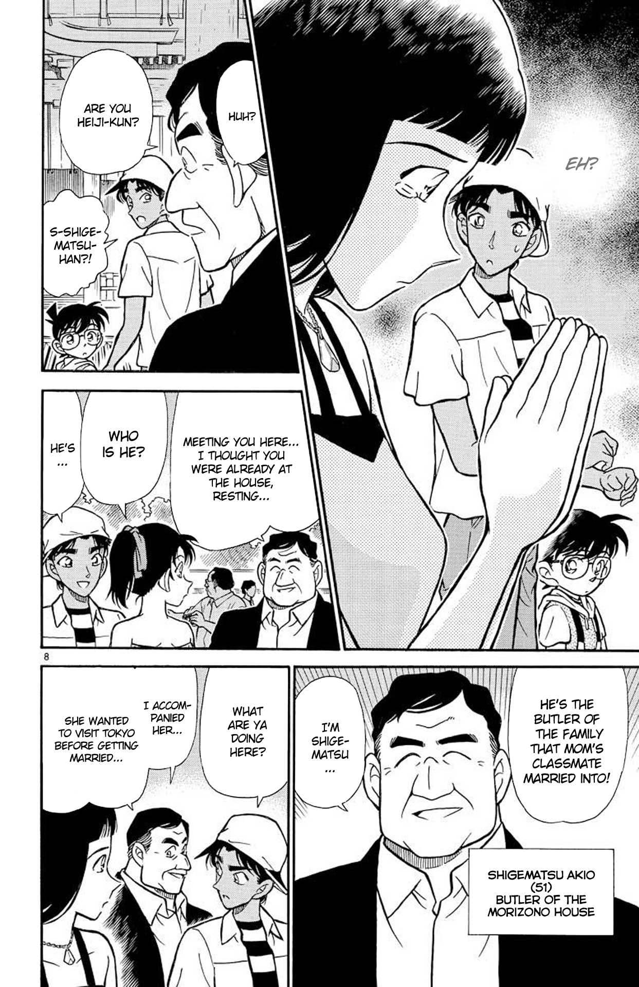 Detective Conan Chapter 211 page 9 - Chapter 211: A Nice Day in Tokyo