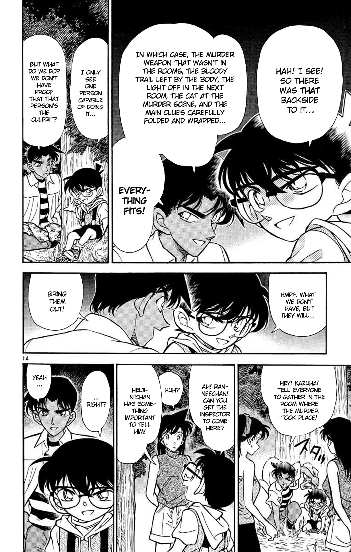 Detective Conan Chapter 213 page 15 - Chapter 213: The Evidence...