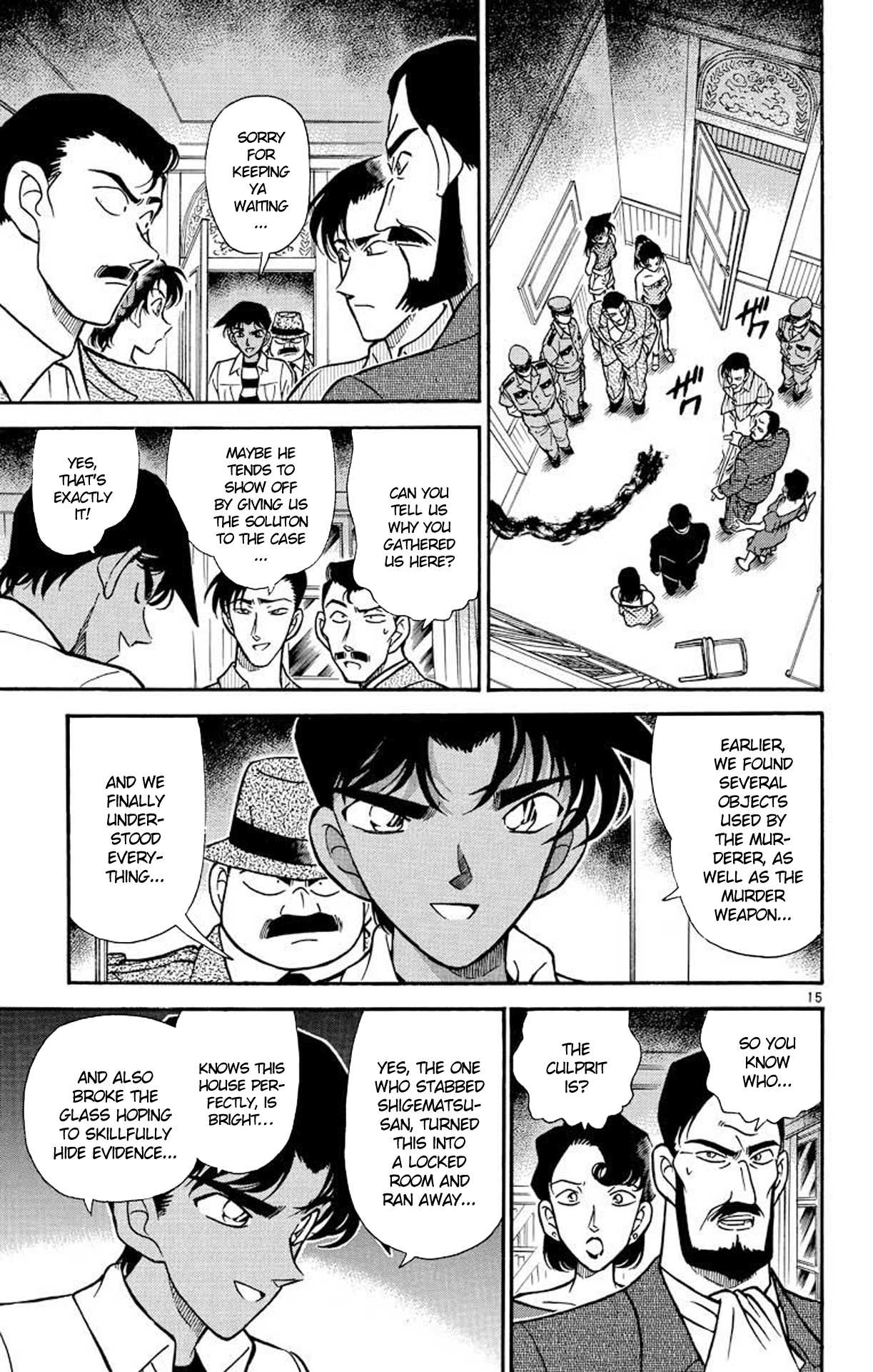 Detective Conan Chapter 213 page 16 - Chapter 213: The Evidence...