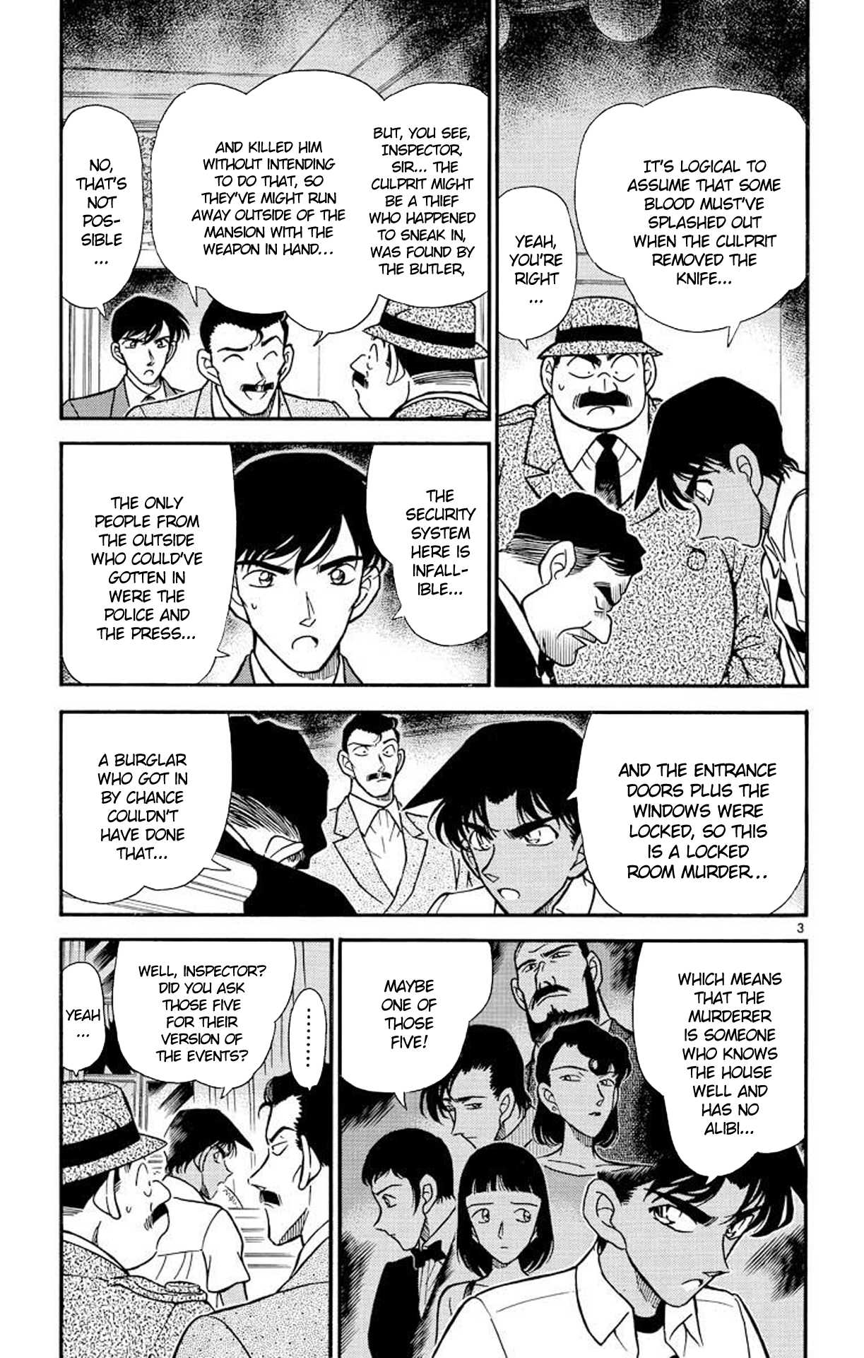 Detective Conan Chapter 213 page 4 - Chapter 213: The Evidence...
