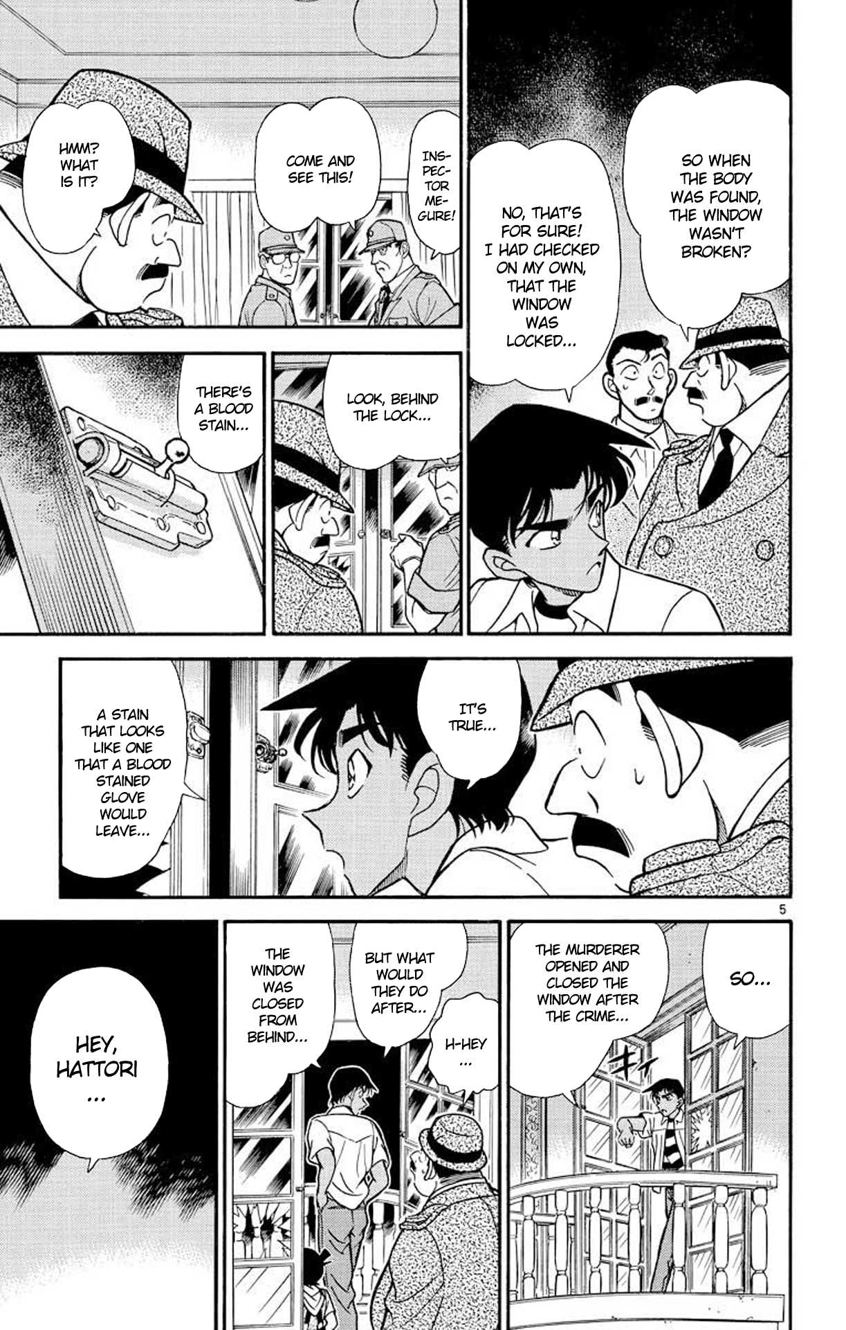 Detective Conan Chapter 213 page 6 - Chapter 213: The Evidence...