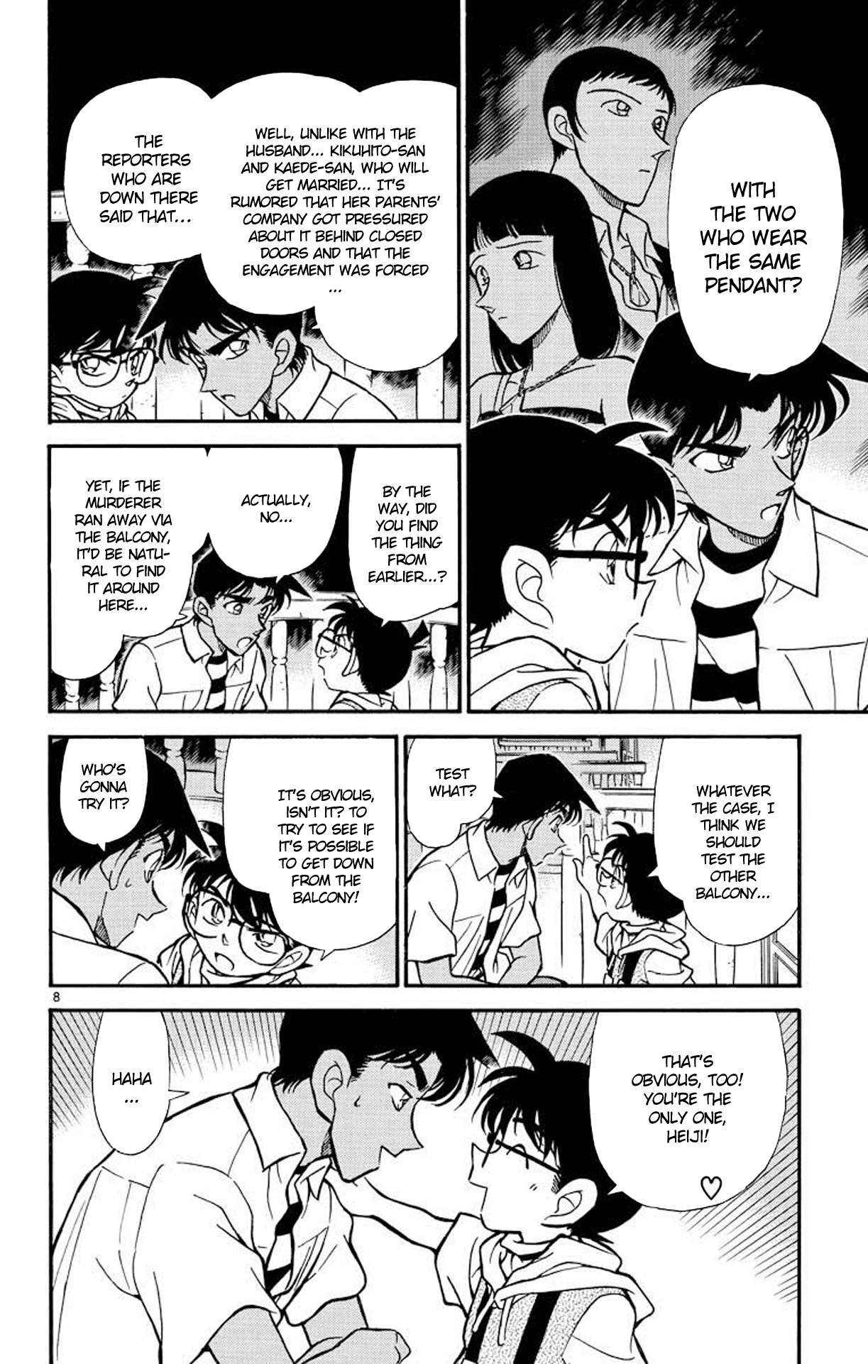 Detective Conan Chapter 213 page 9 - Chapter 213: The Evidence...