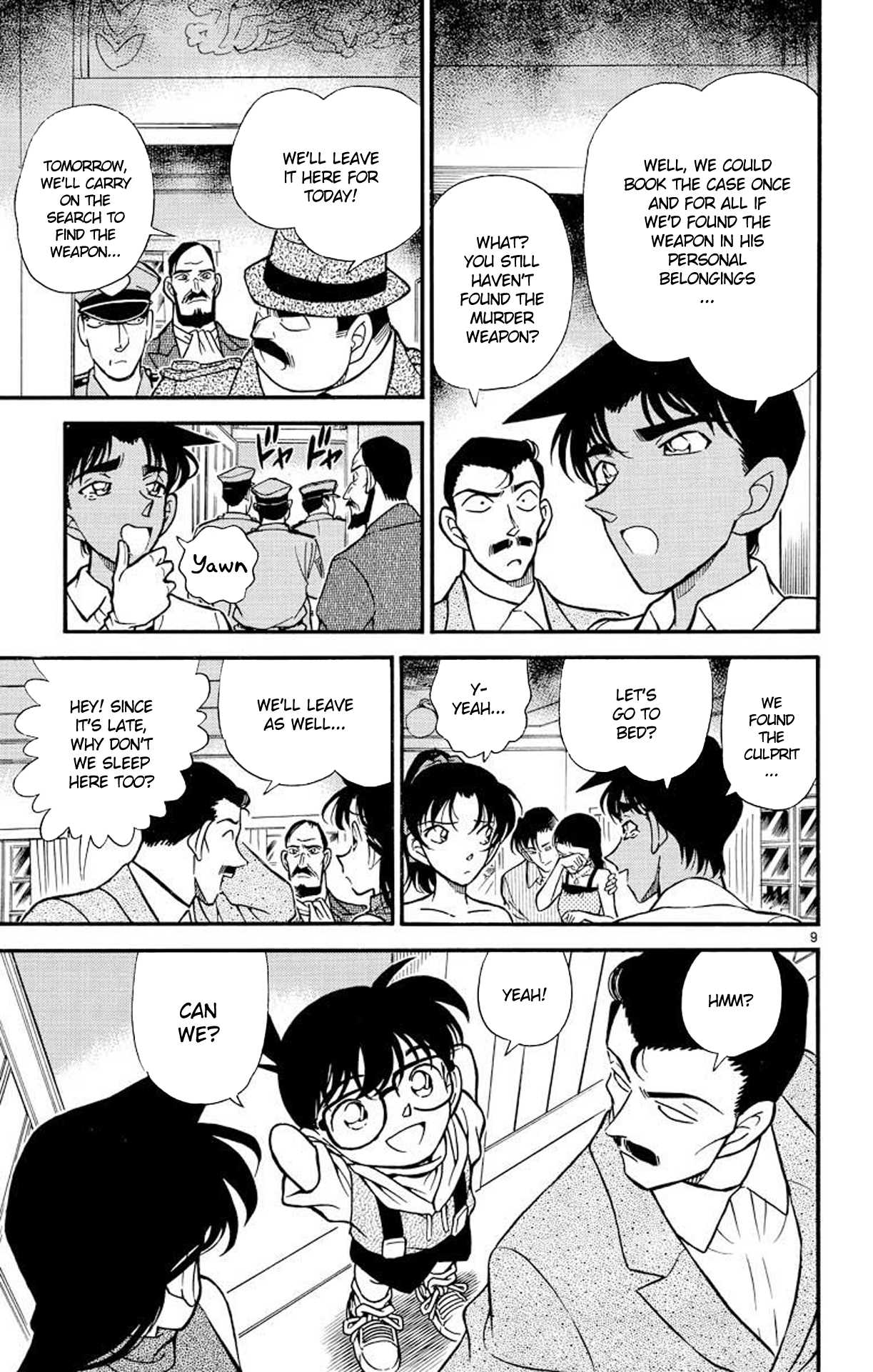 Detective Conan Chapter 214 page 10 - Chapter 214: The Caught Prey