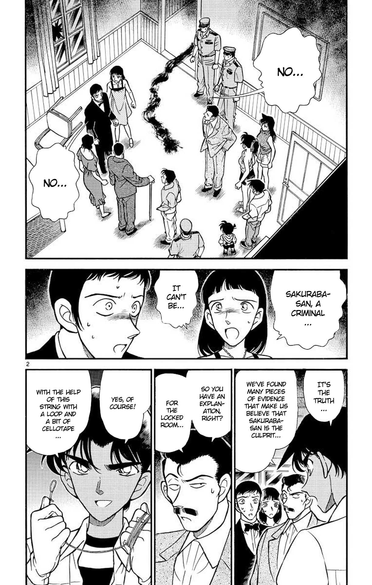 Detective Conan Chapter 214 page 3 - Chapter 214: The Caught Prey