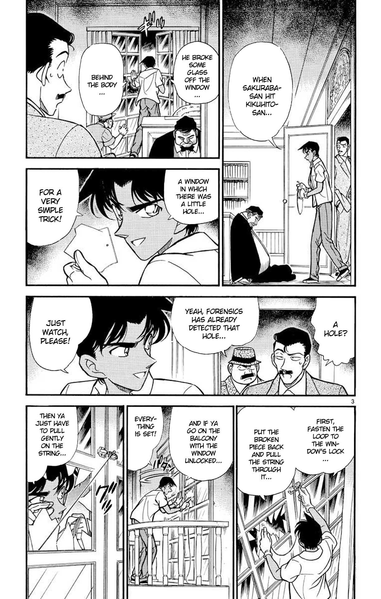 Detective Conan Chapter 214 page 4 - Chapter 214: The Caught Prey