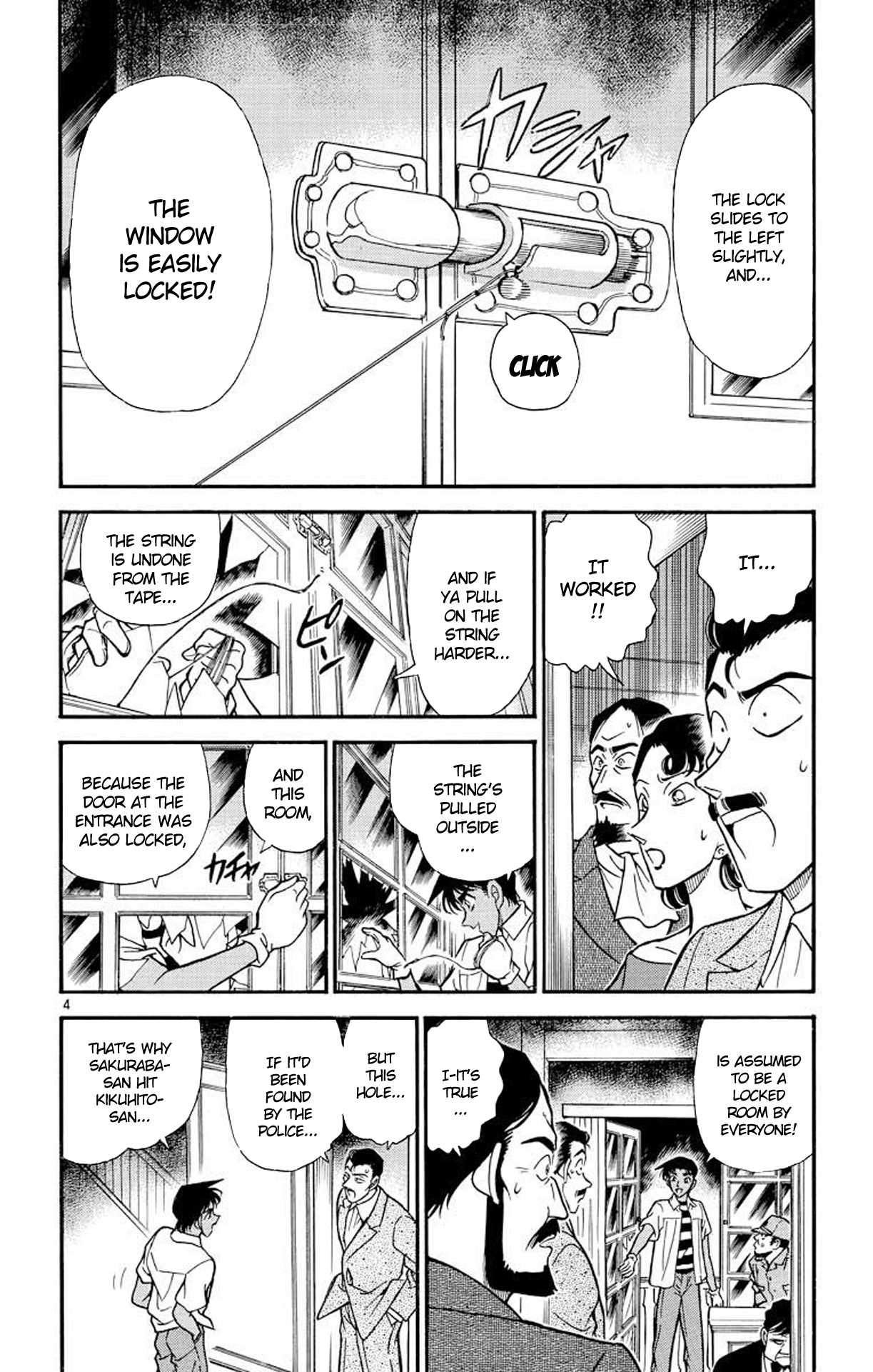 Detective Conan Chapter 214 page 5 - Chapter 214: The Caught Prey