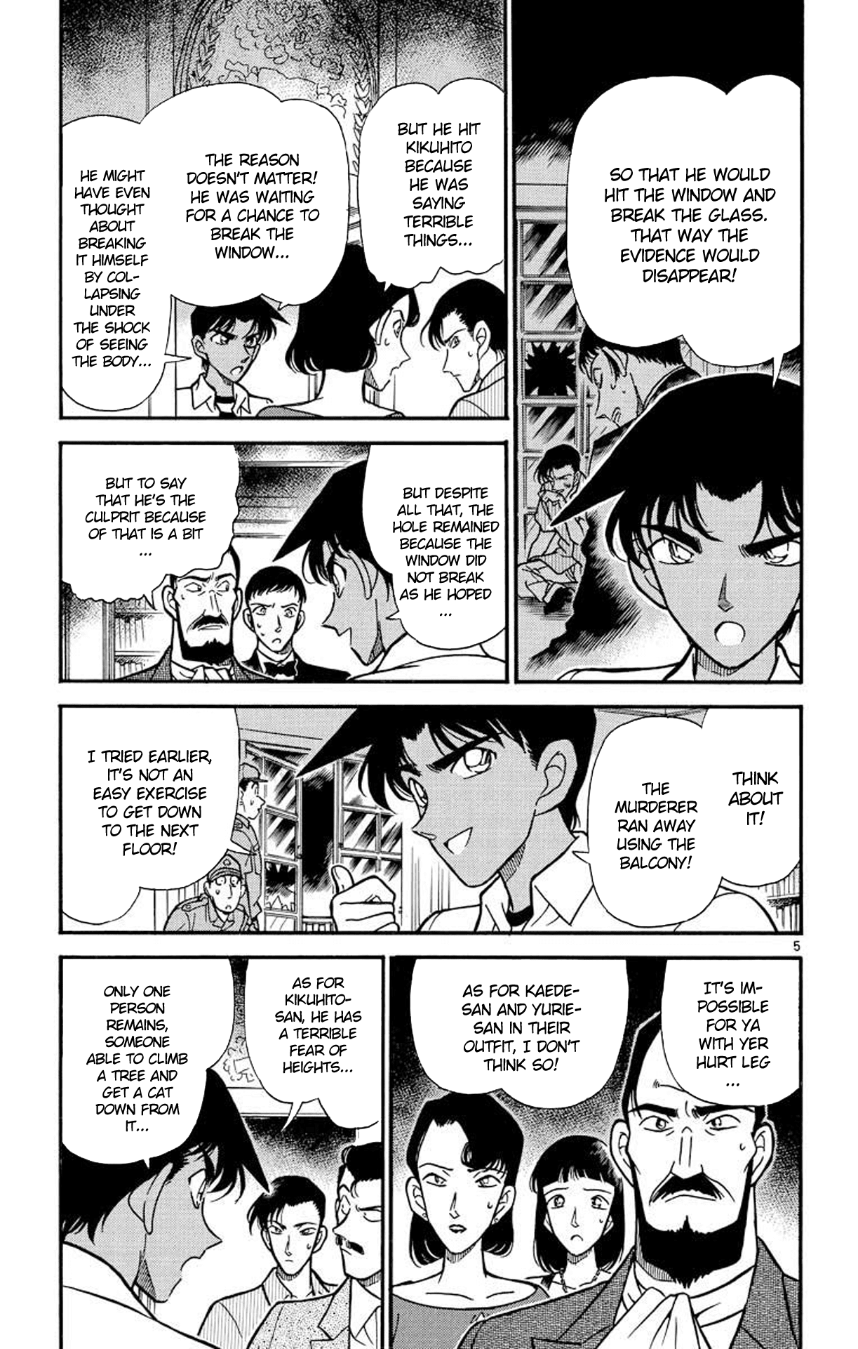 Detective Conan Chapter 214 page 6 - Chapter 214: The Caught Prey