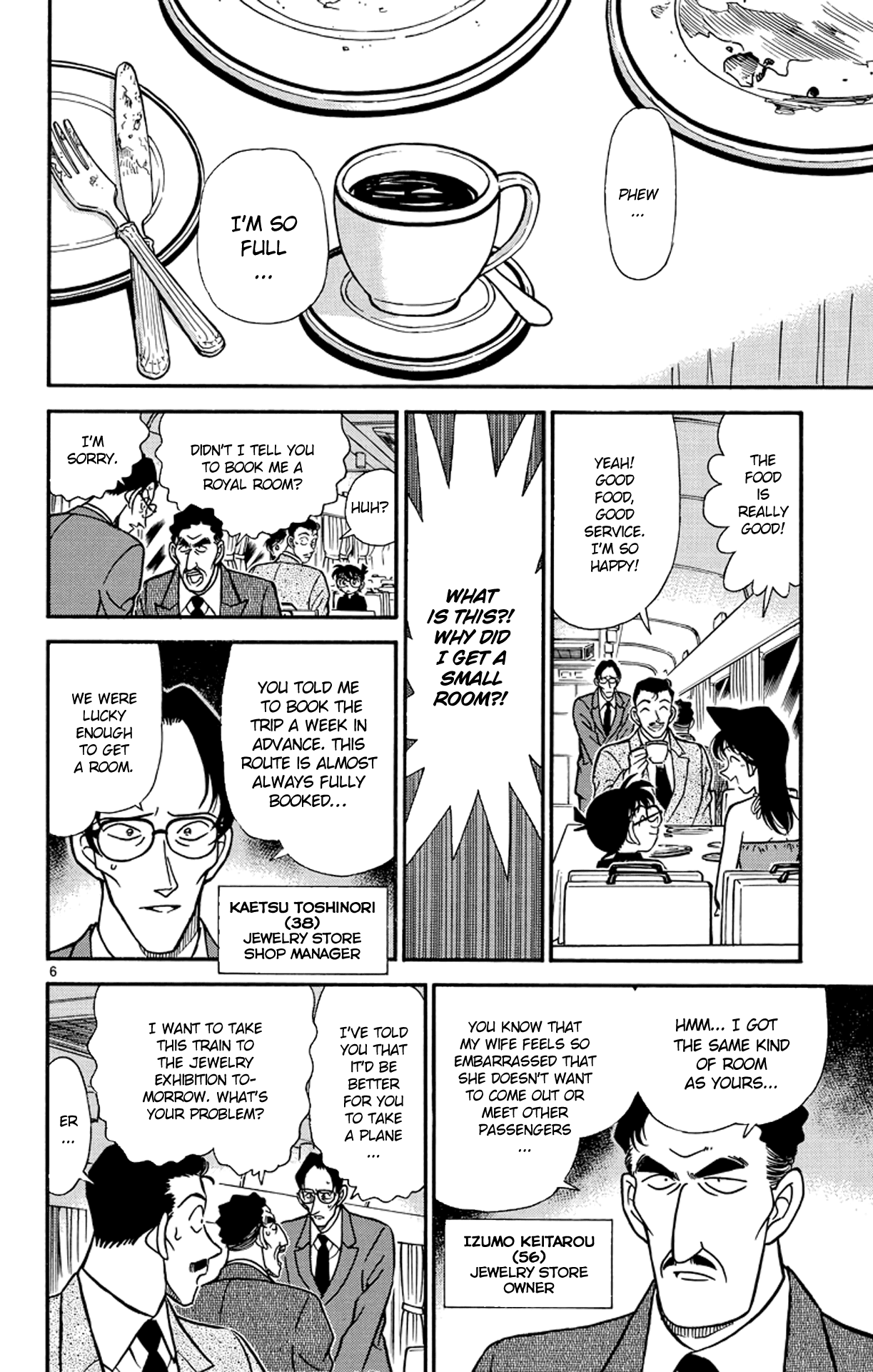 Detective Conan Chapter 215 page 7 - Chapter 215: The Hokutosei