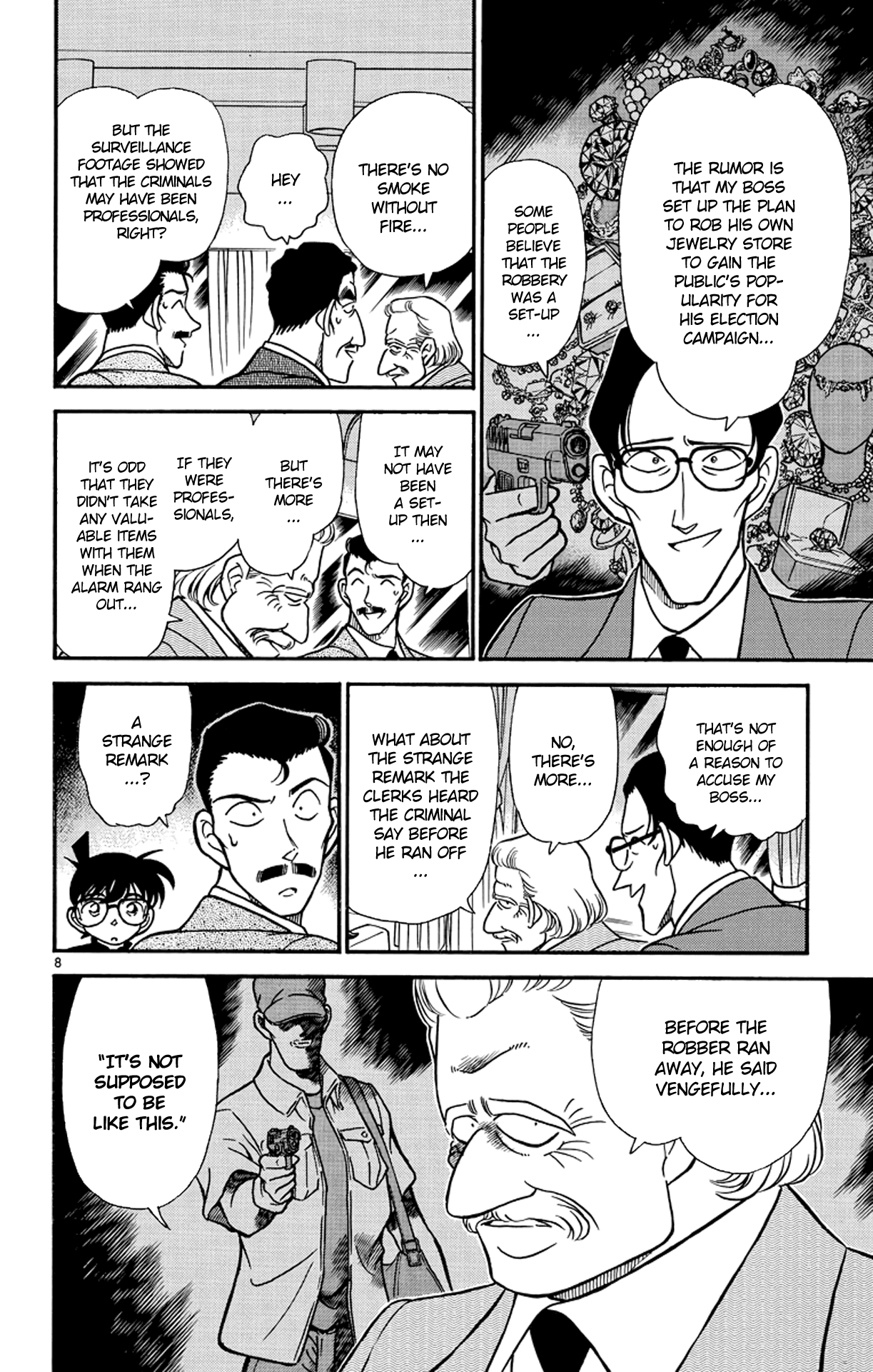 Detective Conan Chapter 215 page 9 - Chapter 215: The Hokutosei
