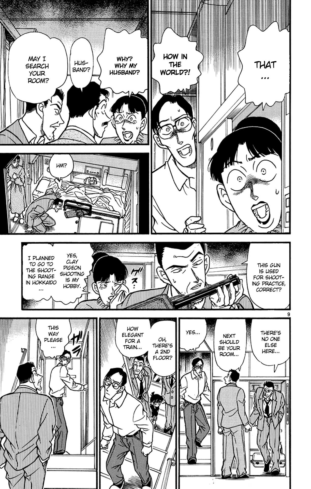 Detective Conan Chapter 216 page 10 - Chapter 216: The True Nature Revealed?!