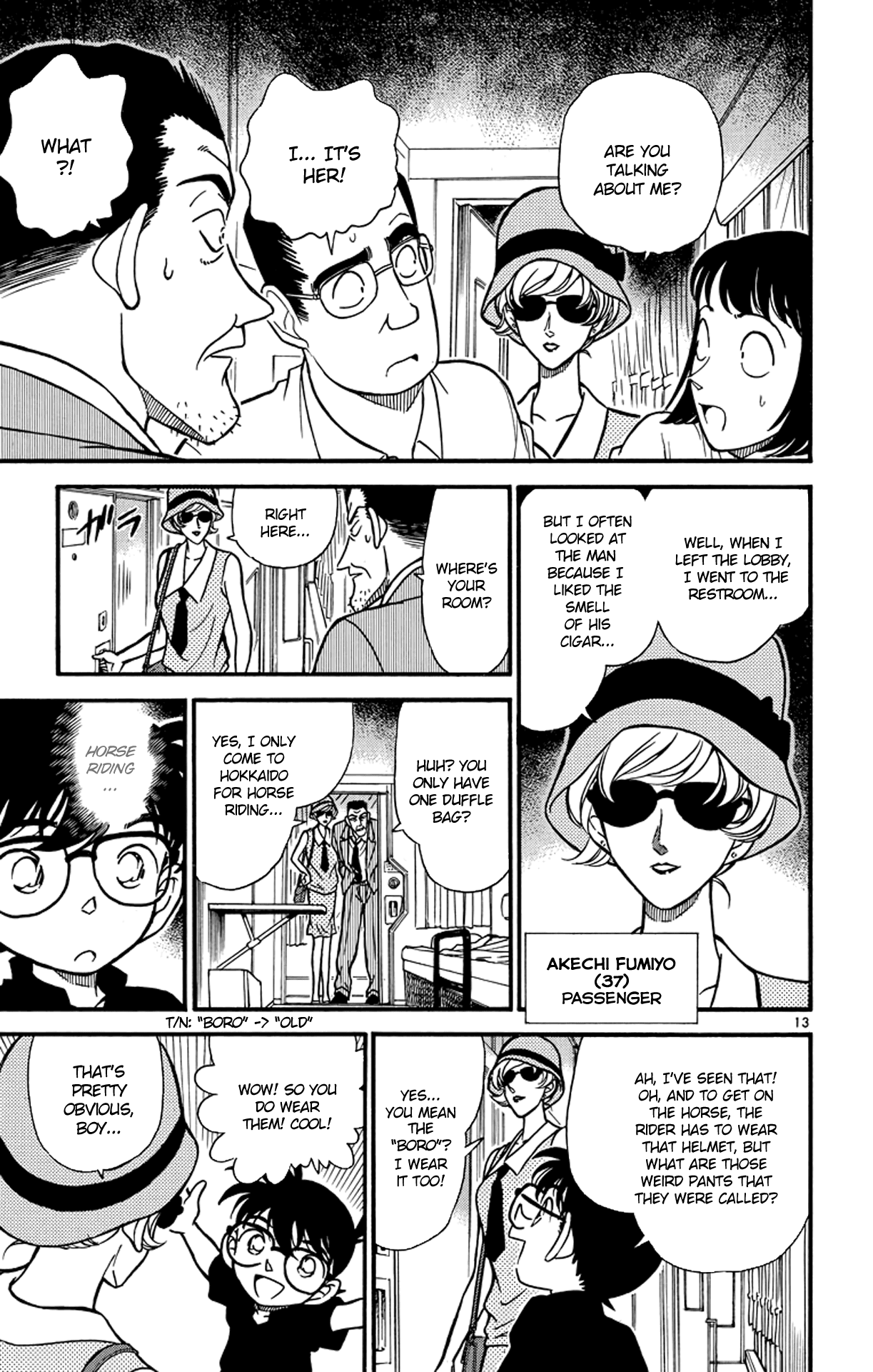 Detective Conan Chapter 216 page 14 - Chapter 216: The True Nature Revealed?!