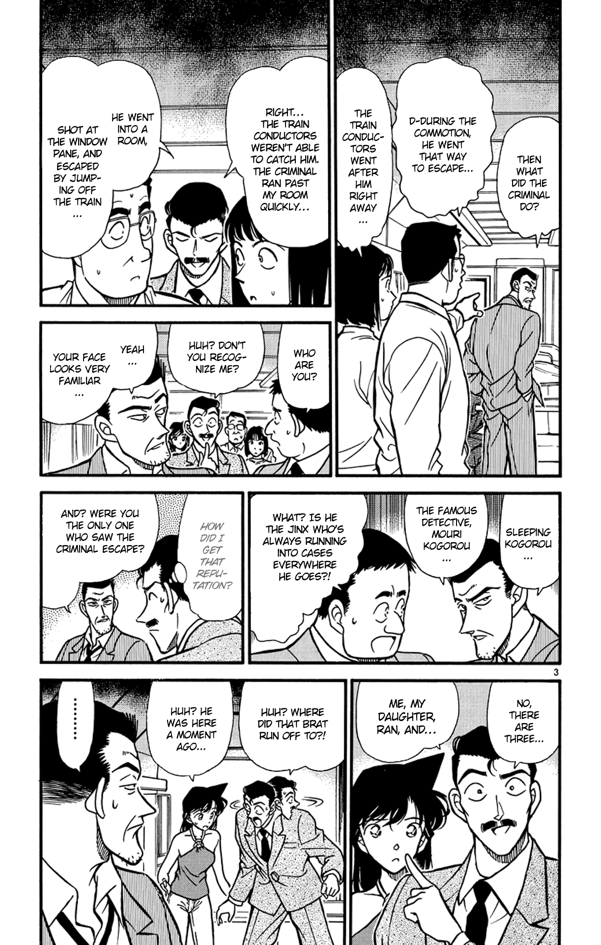 Detective Conan Chapter 216 page 4 - Chapter 216: The True Nature Revealed?!