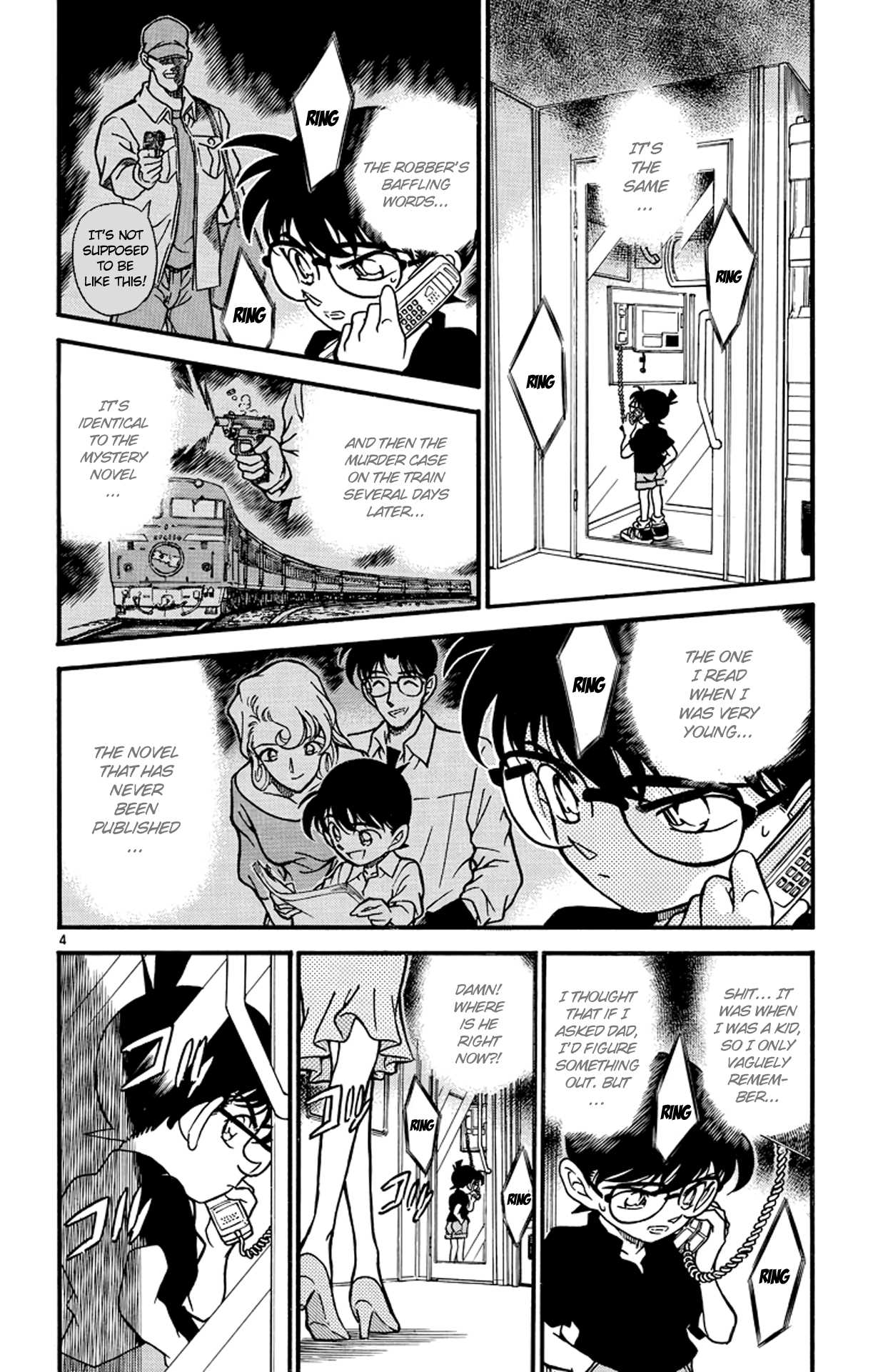 Detective Conan Chapter 216 page 5 - Chapter 216: The True Nature Revealed?!