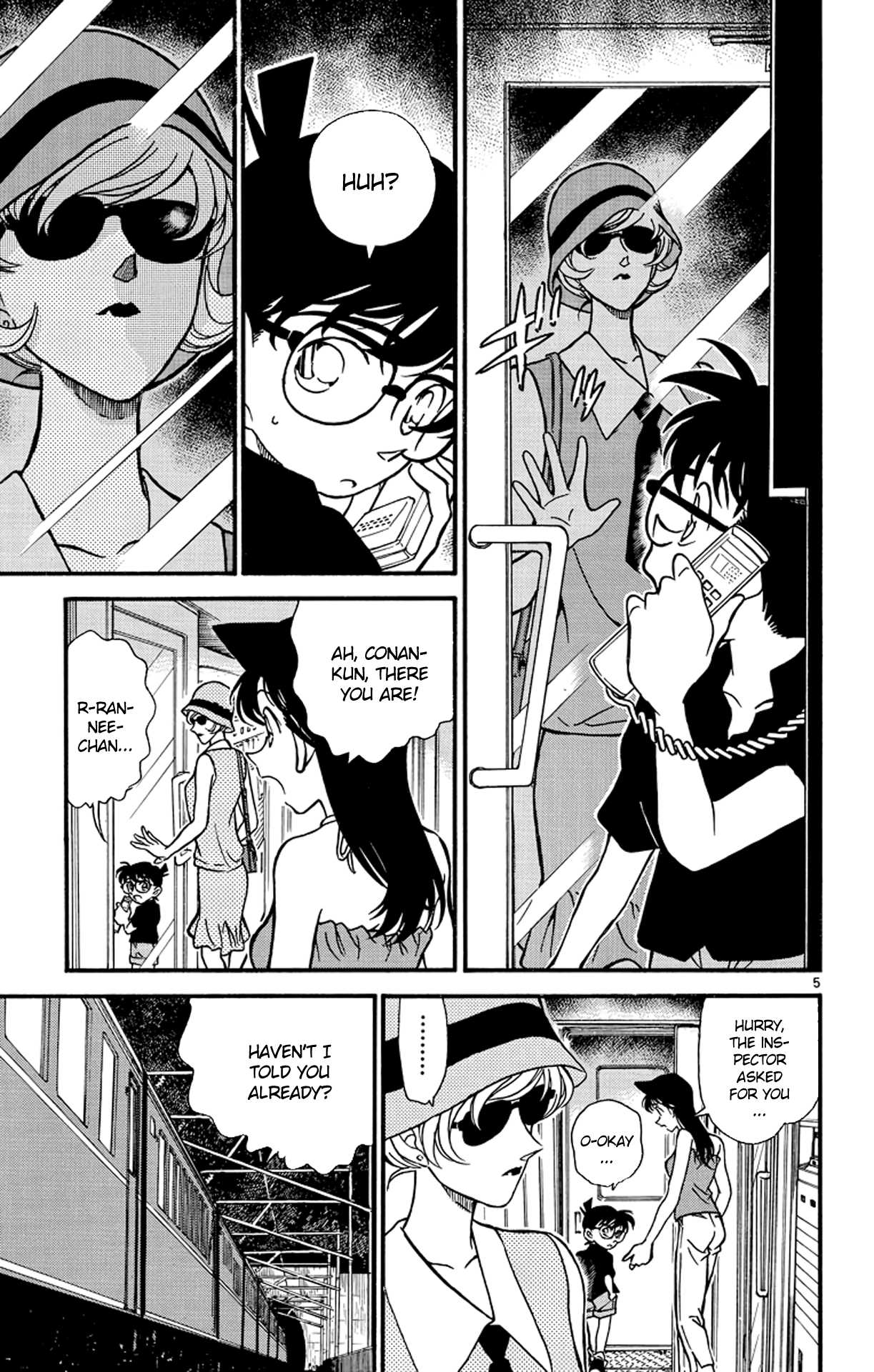 Detective Conan Chapter 216 page 6 - Chapter 216: The True Nature Revealed?!