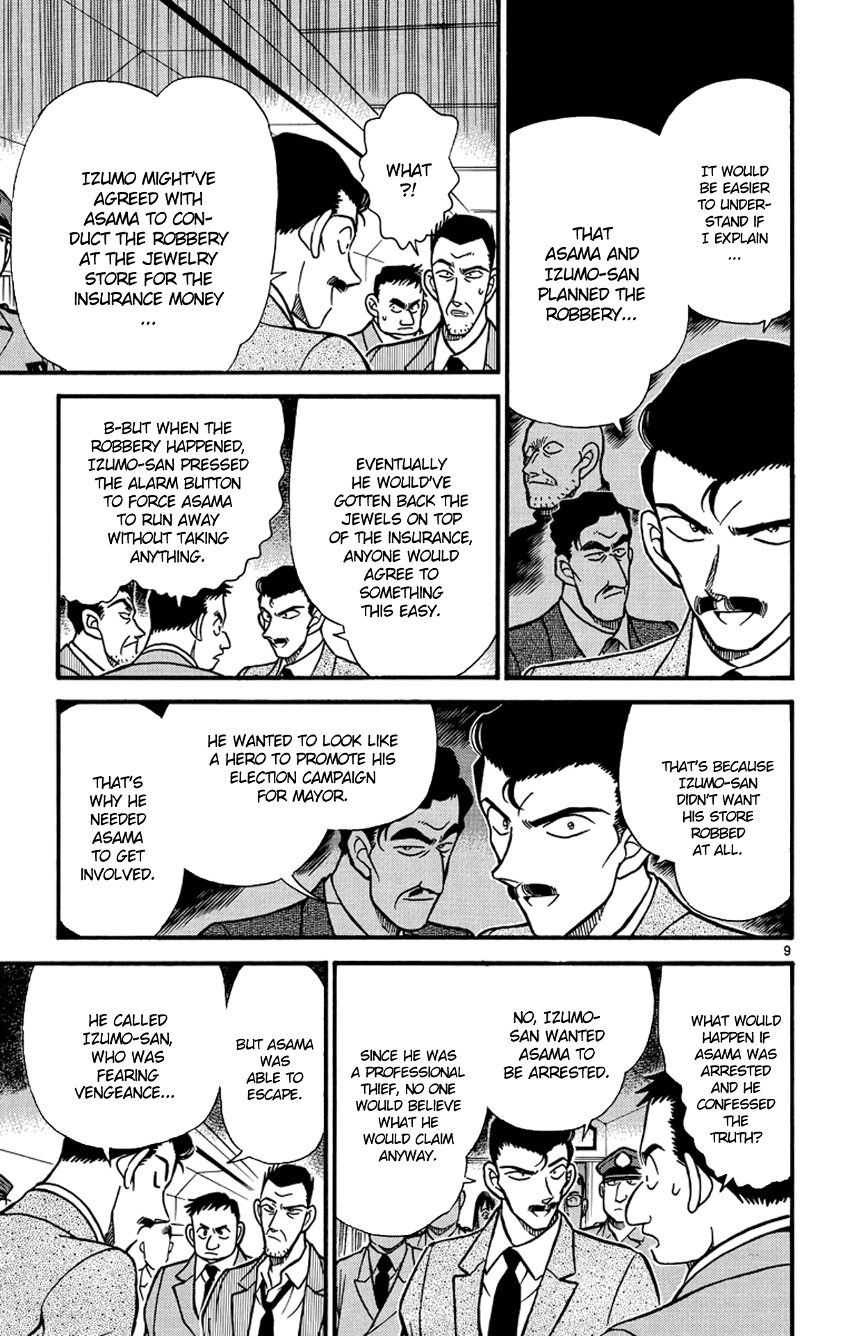 Detective Conan Chapter 217 page 10 - Chapter 217: To Be Continued...