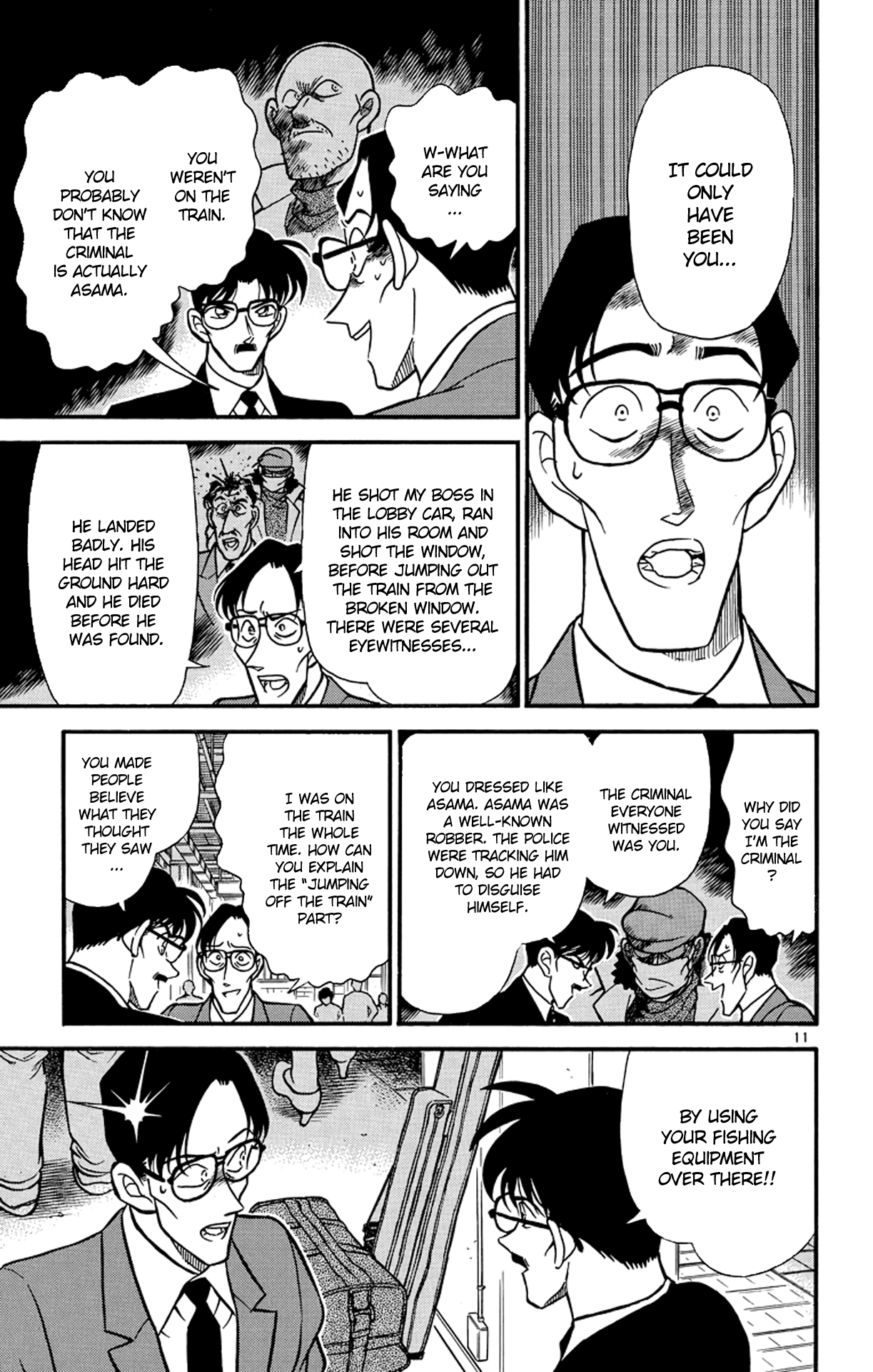 Detective Conan Chapter 218 page 12 - Chapter 218: Terminal Station