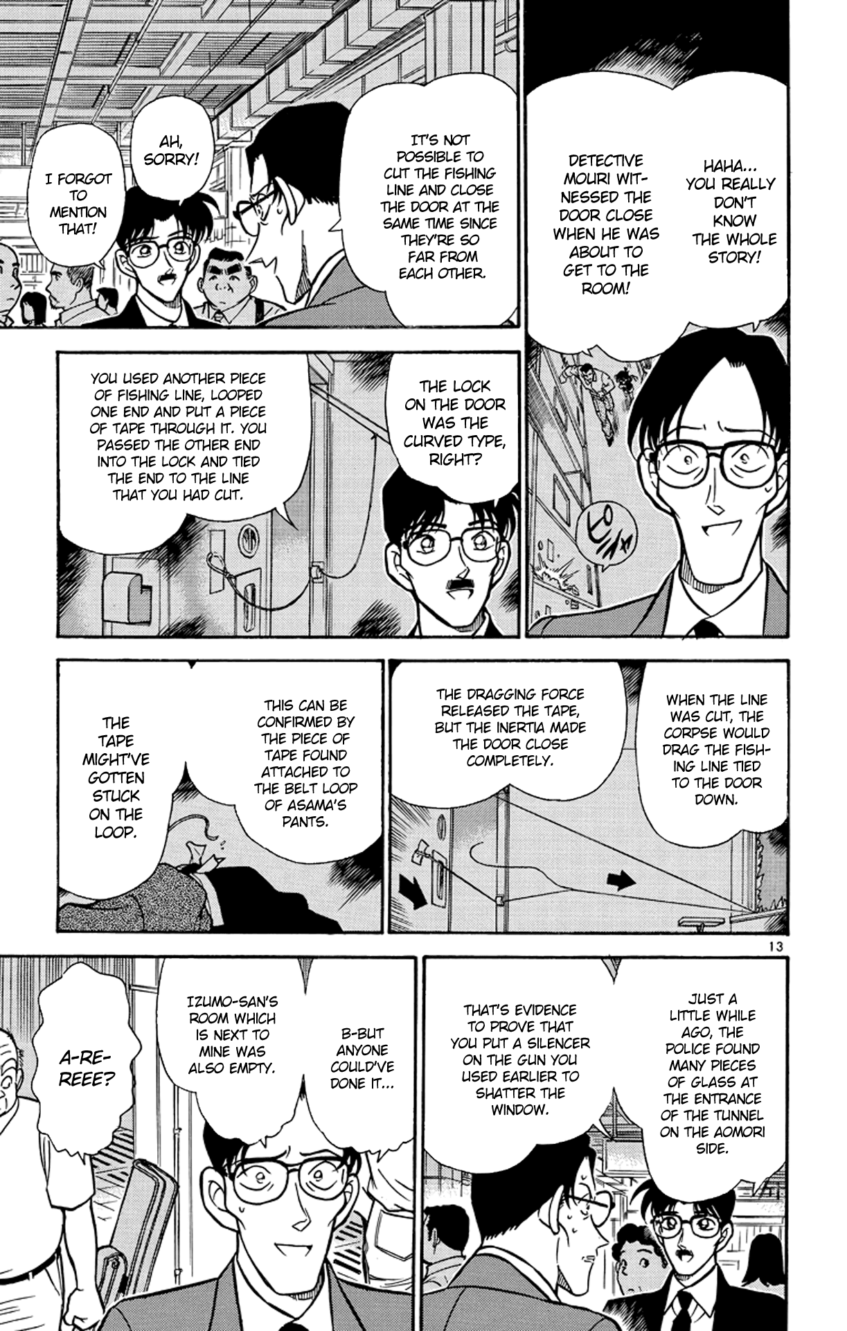 Detective Conan Chapter 218 page 14 - Chapter 218: Terminal Station