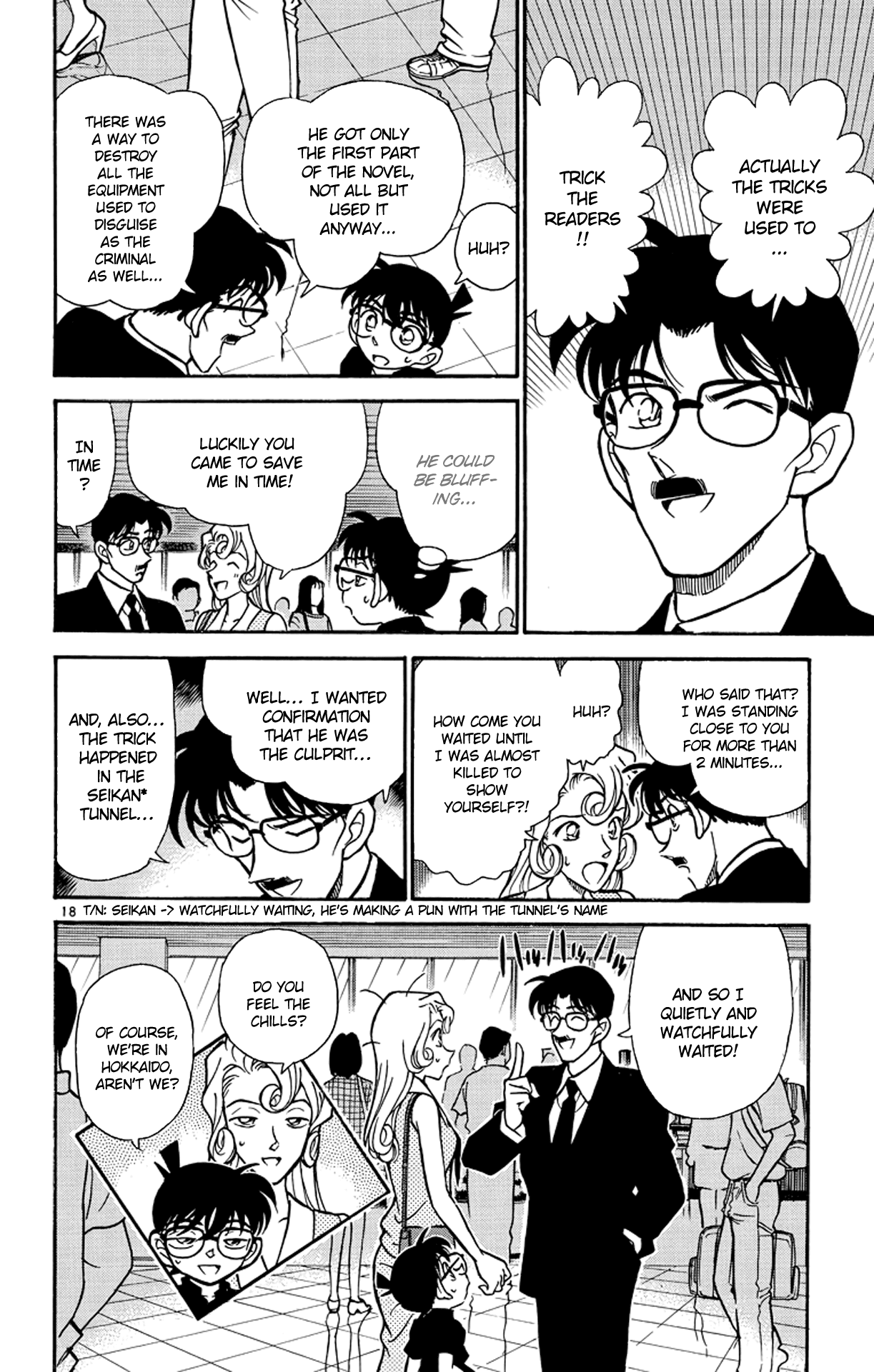 Detective Conan Chapter 218 page 19 - Chapter 218: Terminal Station
