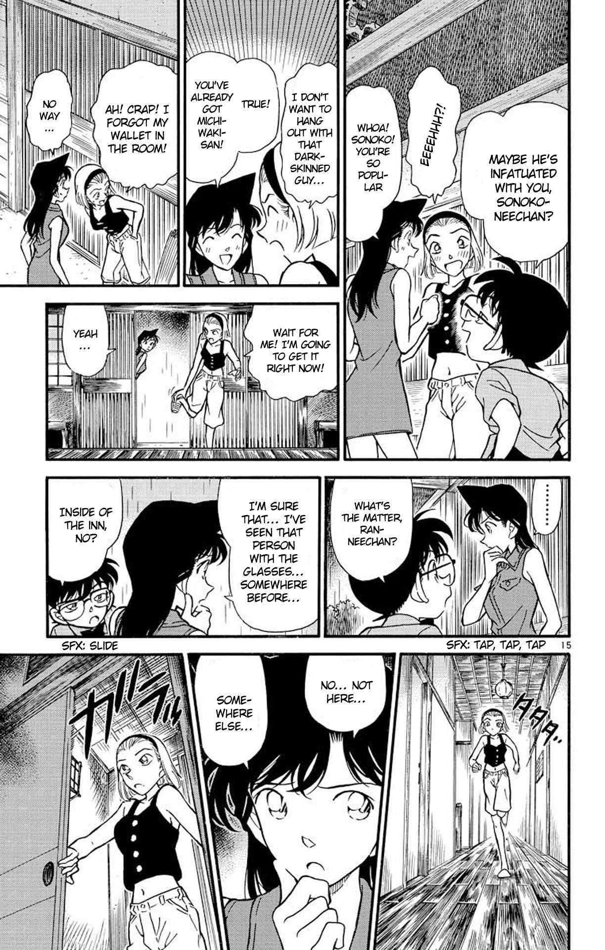 Detective Conan Chapter 219 page 16 - Chapter 219: Go on, Sonoko!