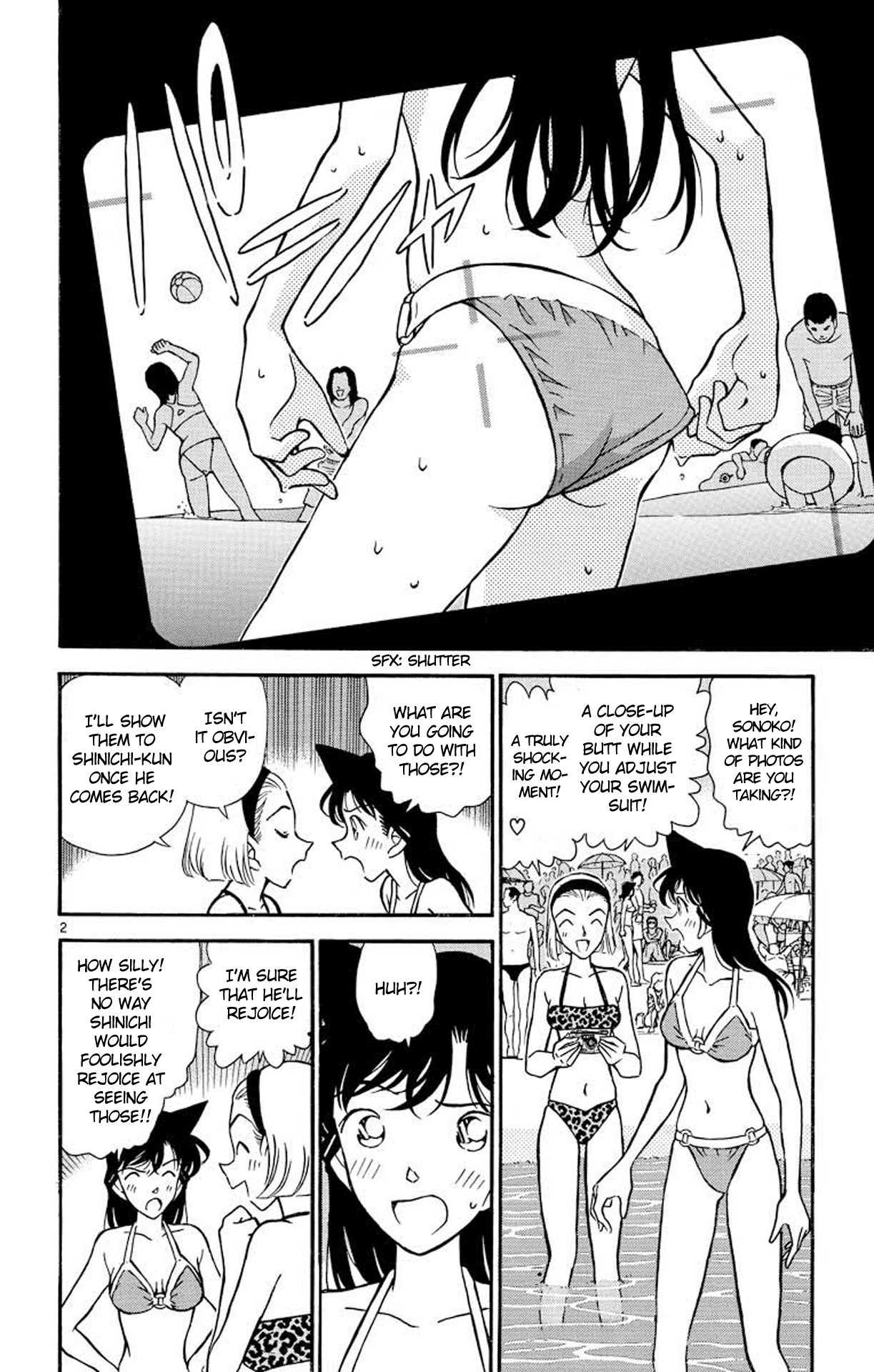 Detective Conan Chapter 219 page 3 - Chapter 219: Go on, Sonoko!