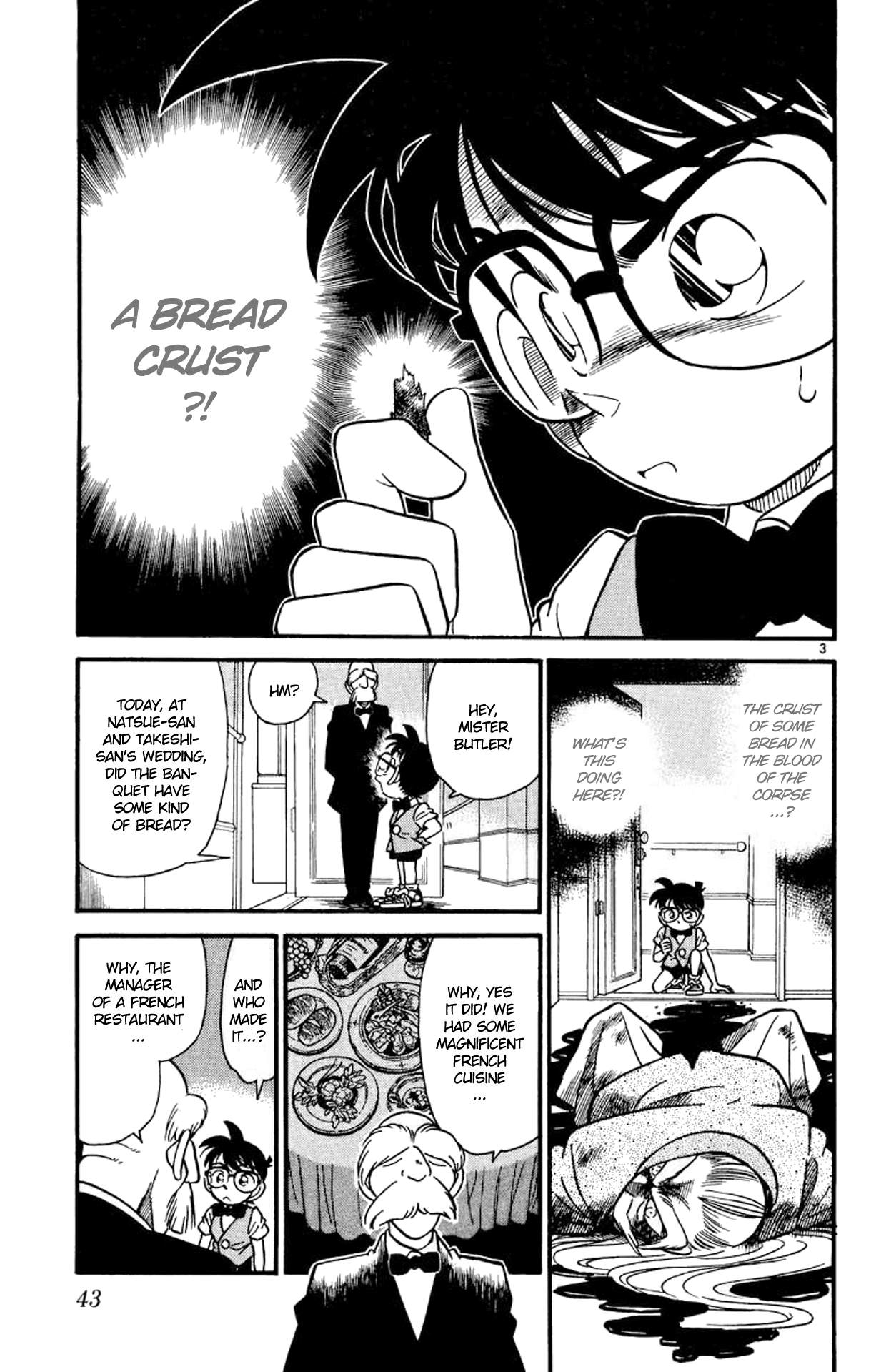 Detective Conan Chapter 22 page 4 - Chapter 22: The Location of the Inheritance