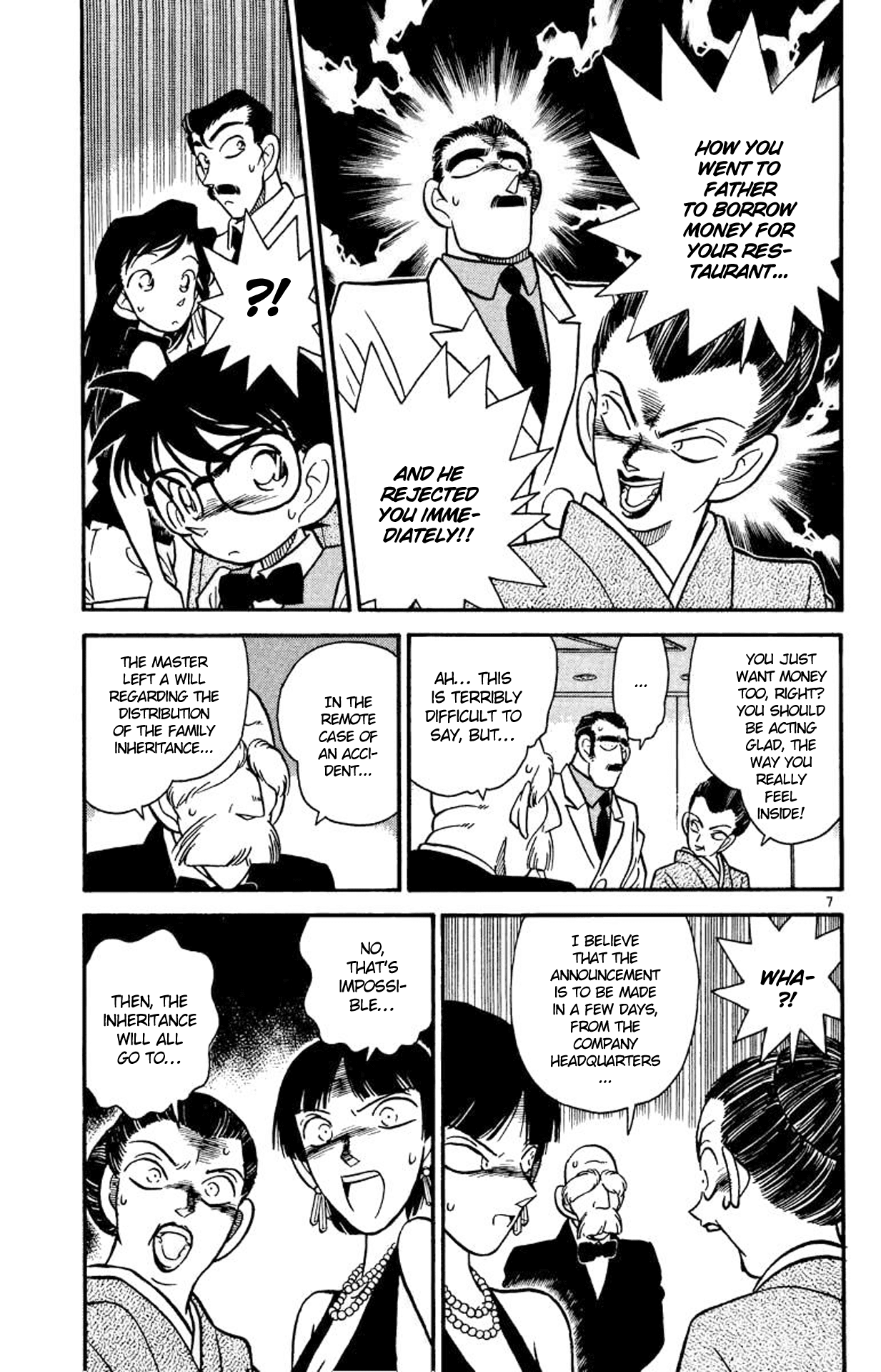 Detective Conan Chapter 22 page 8 - Chapter 22: The Location of the Inheritance