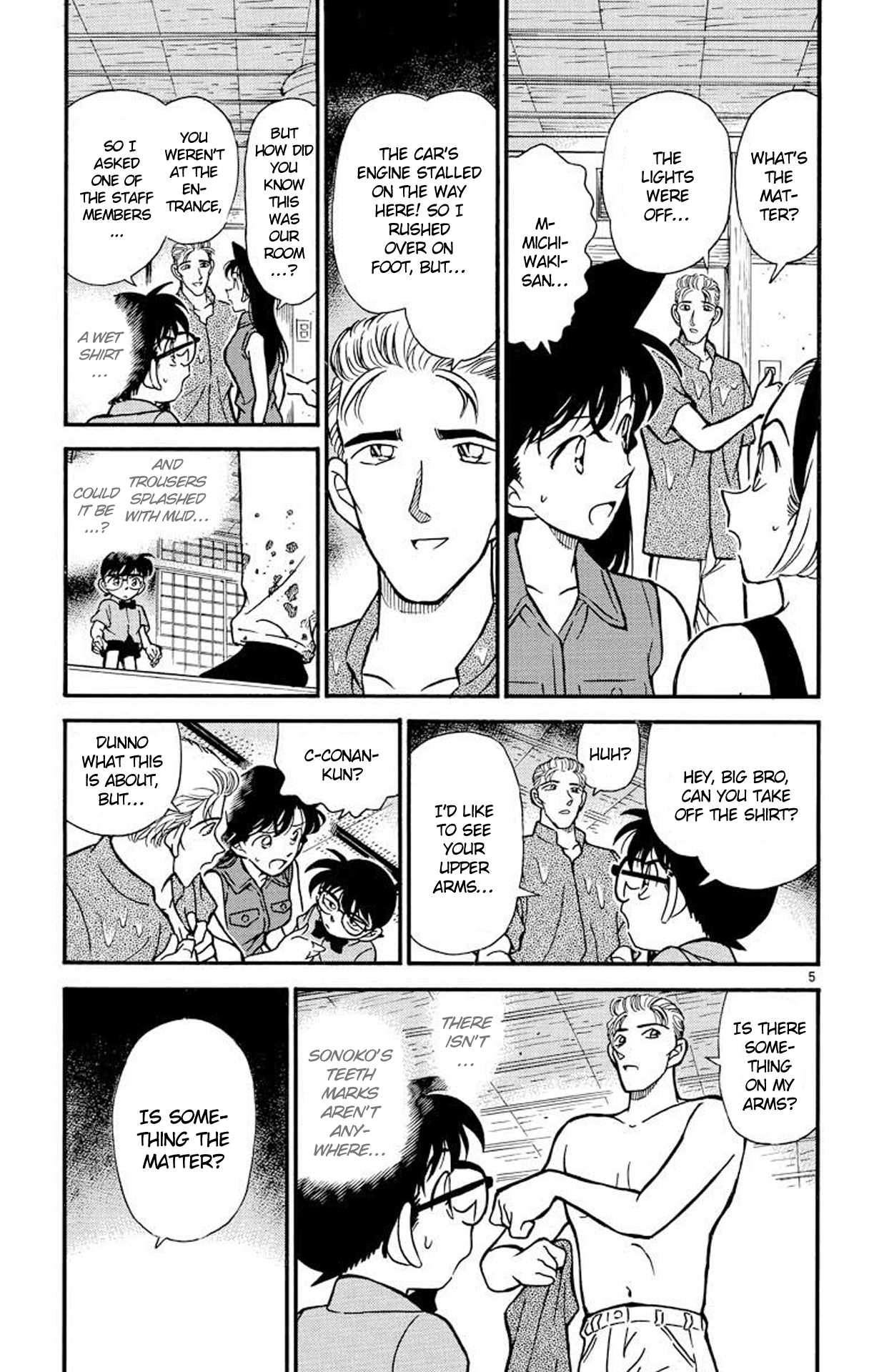 Detective Conan Chapter 220 page 6 - Chapter 220: The Sleeping Princess