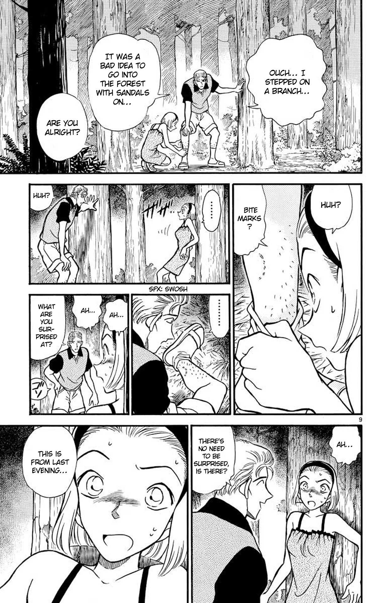 Detective Conan Chapter 221 page 10 - Chapter 221: The Young Nobleman of Kicks