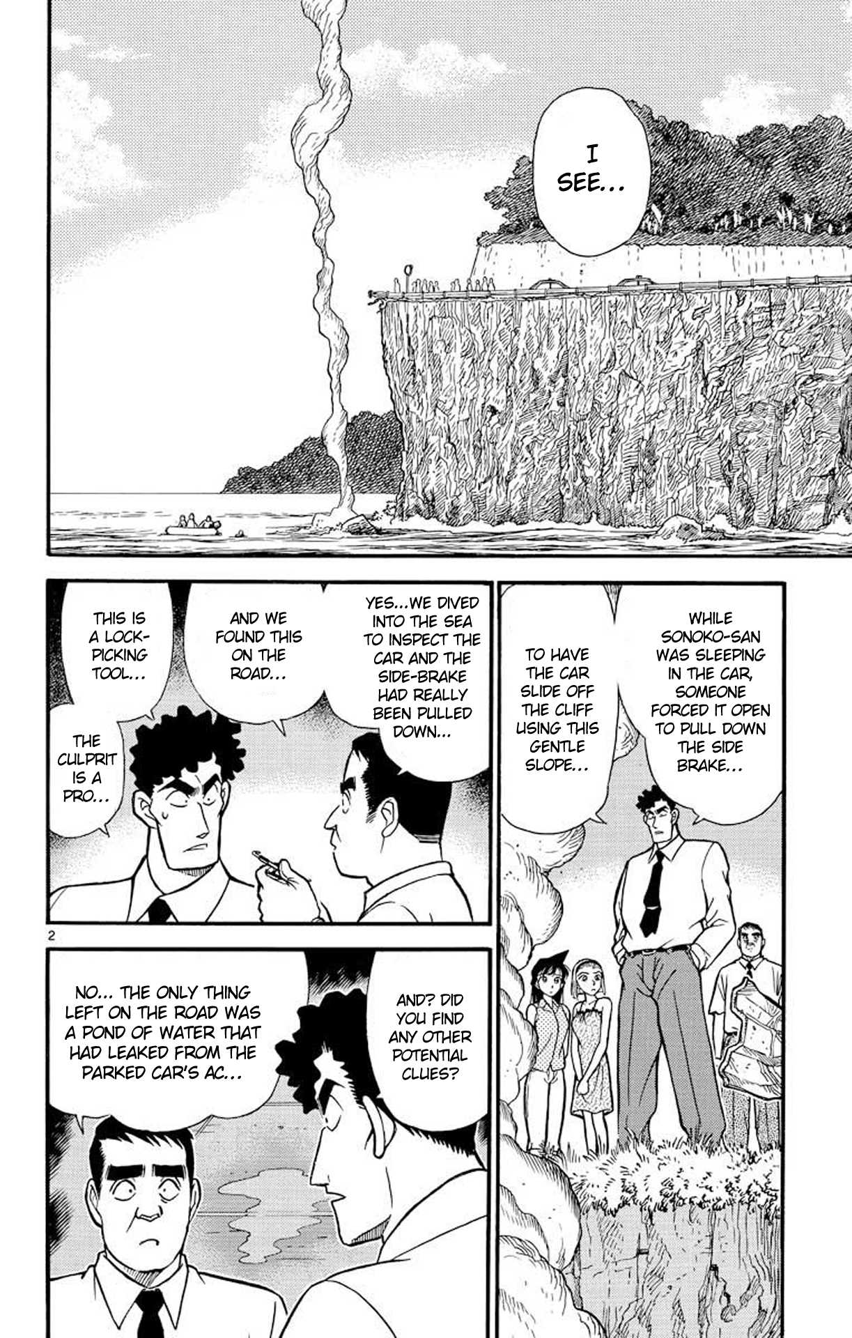 Detective Conan Chapter 221 page 3 - Chapter 221: The Young Nobleman of Kicks